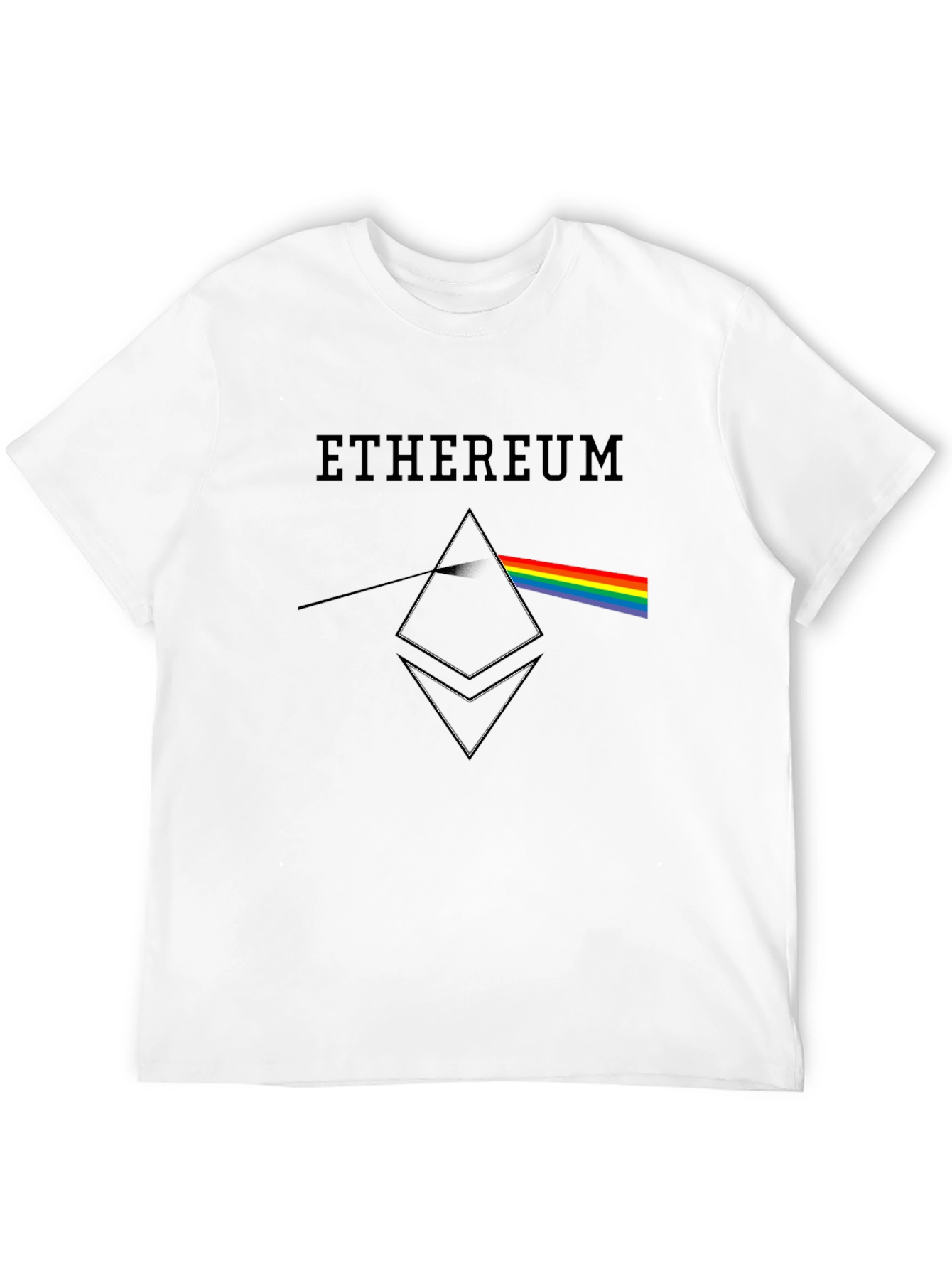 Ethereum Prism T-Shirt - Crypto Tee