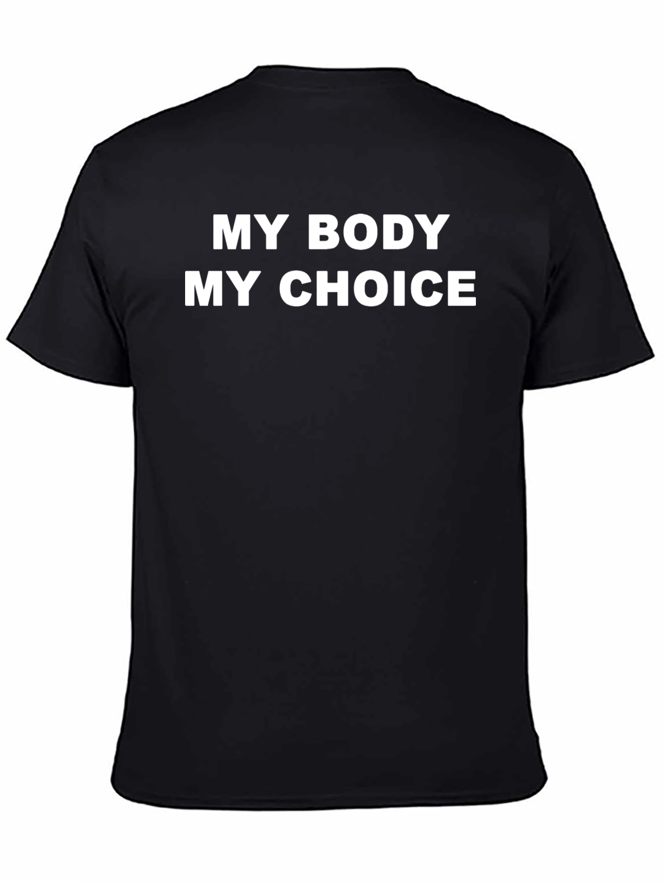 My Body My Choice Graphic Tee - Black