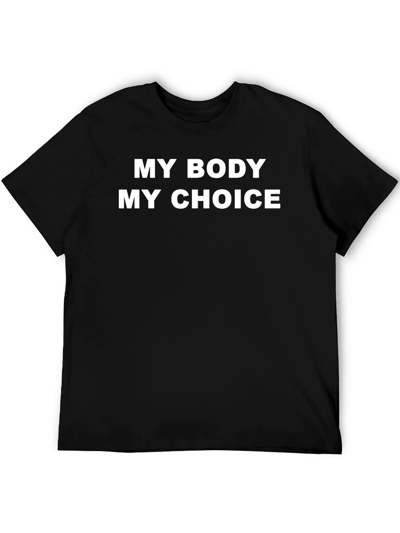 My Body My Choice Graphic Tee - Black