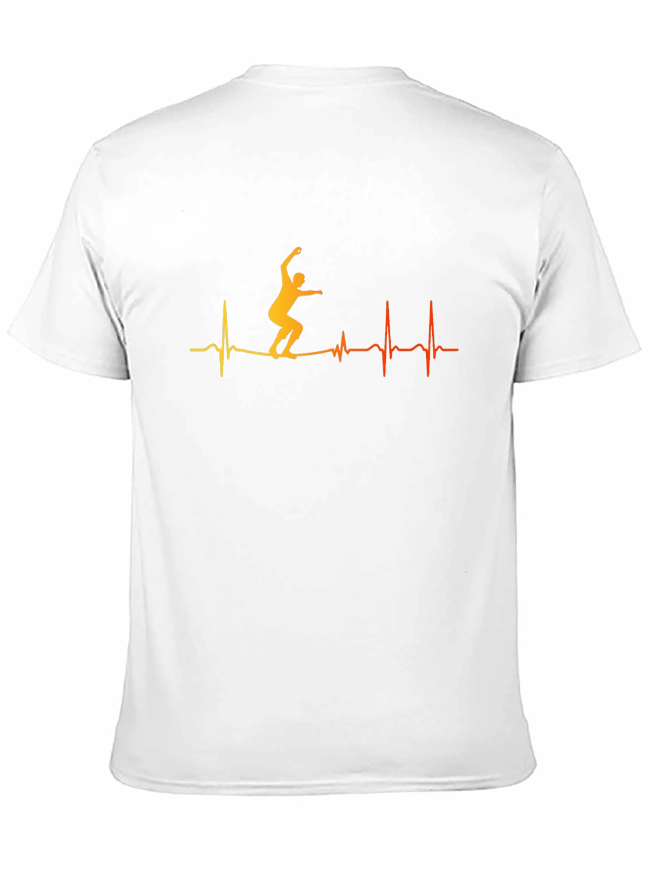 Heartbeat Slackline T-Shirt - Black Graphic Tee