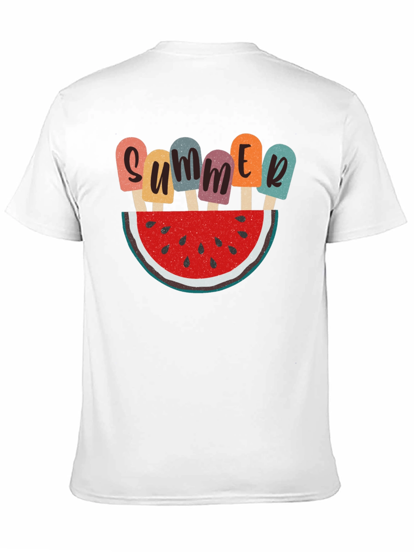 Summer Watermelon Popsicle Graphic Tee