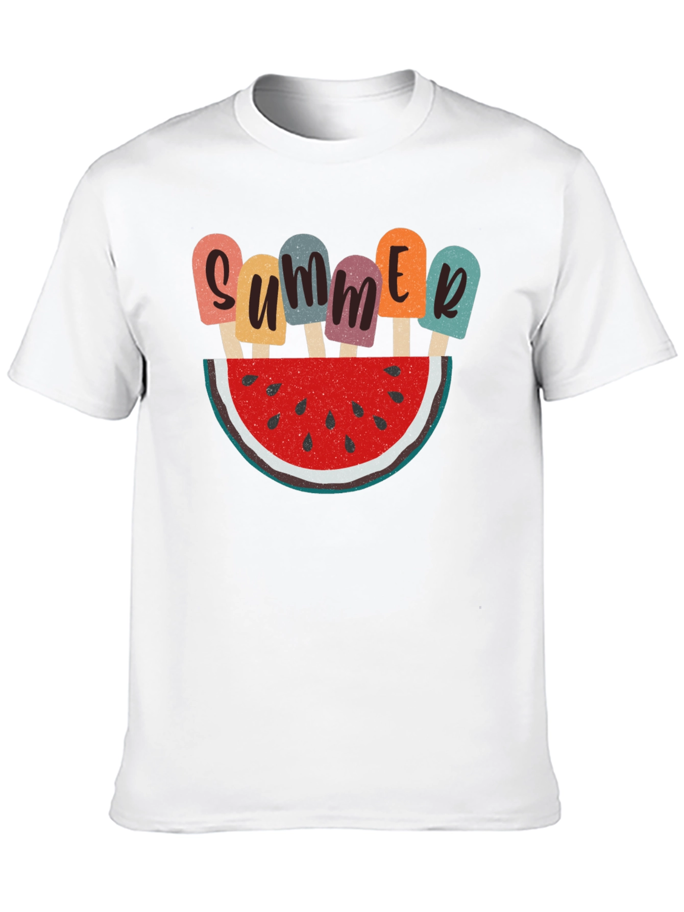 Summer Watermelon Popsicle Graphic Tee