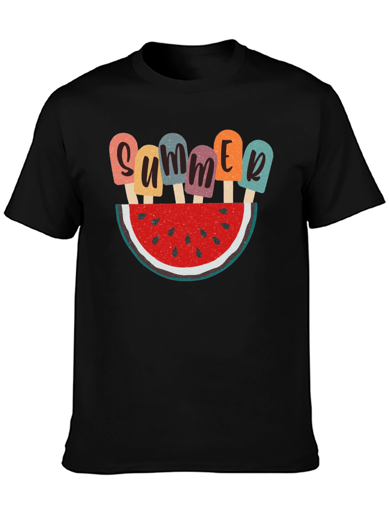 Summer Watermelon Popsicle Graphic Tee