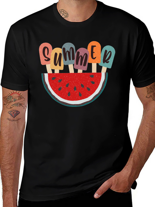 Summer Watermelon Popsicle Graphic Tee