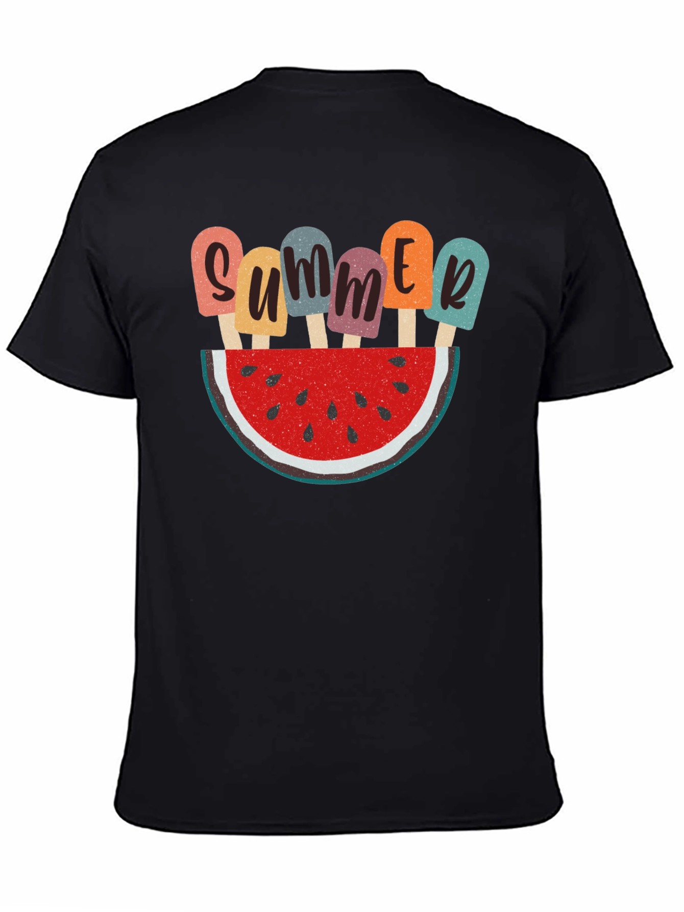 Summer Watermelon Popsicle Graphic Tee