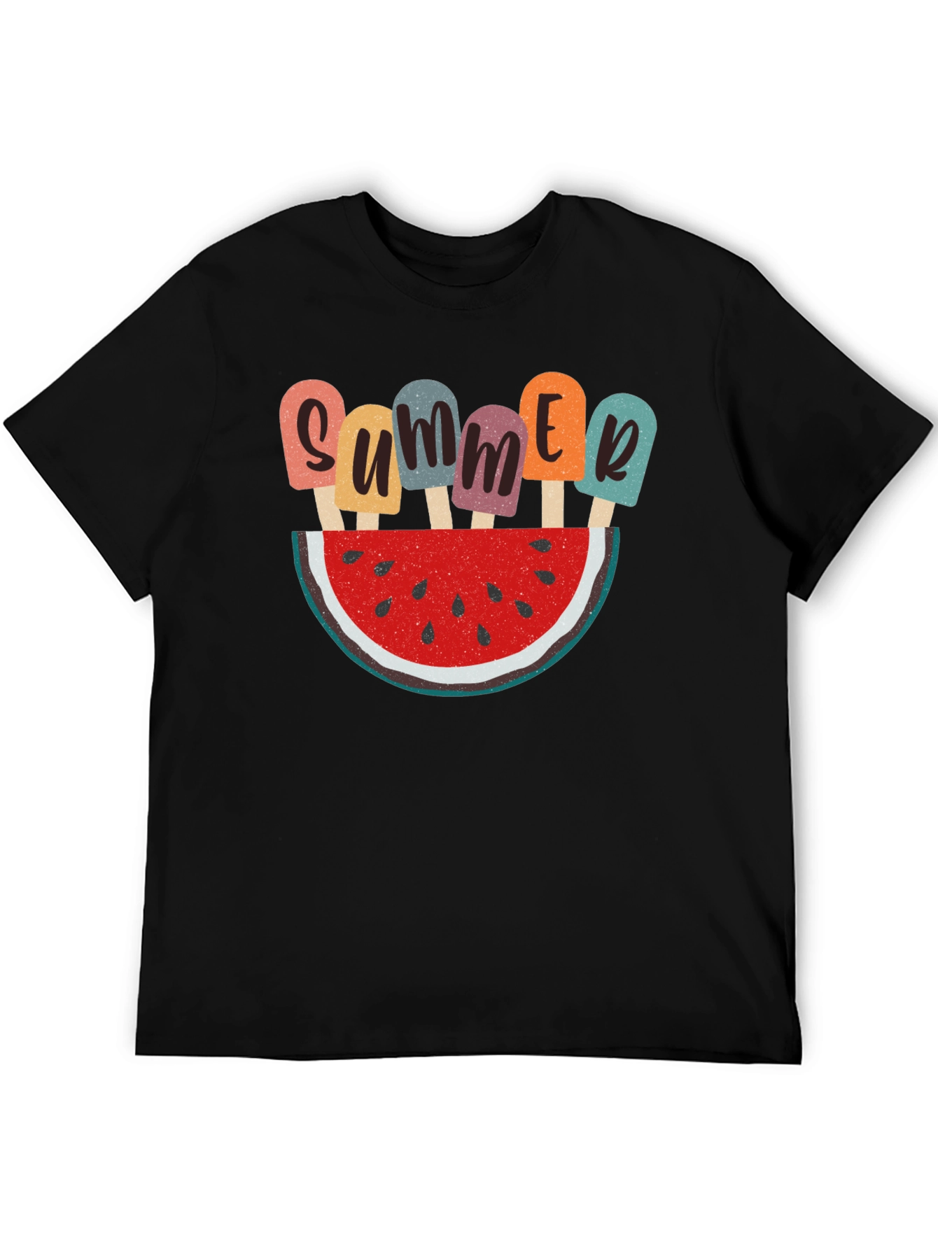 Summer Watermelon Popsicle Graphic Tee