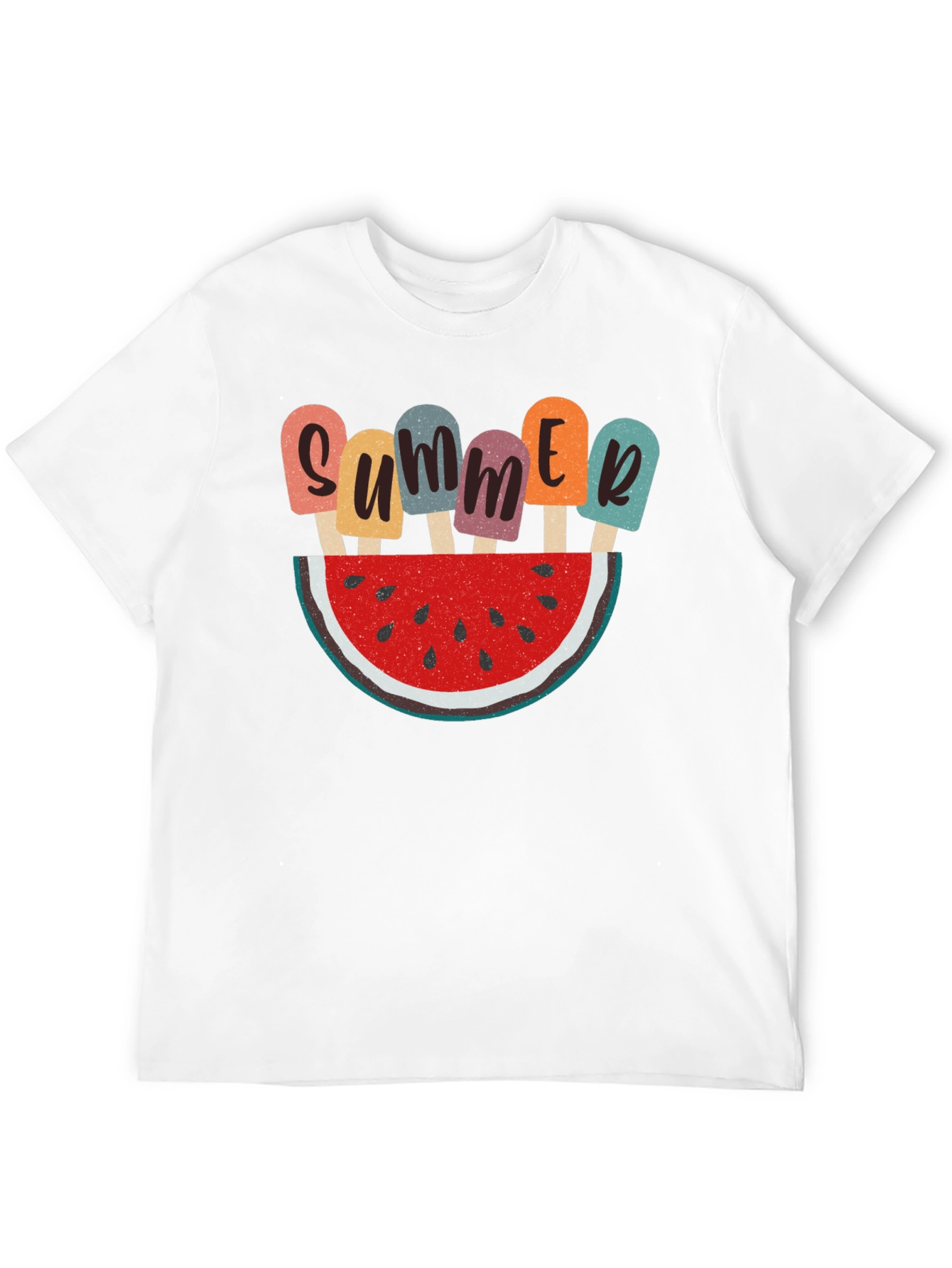 Summer Watermelon Popsicle Graphic Tee
