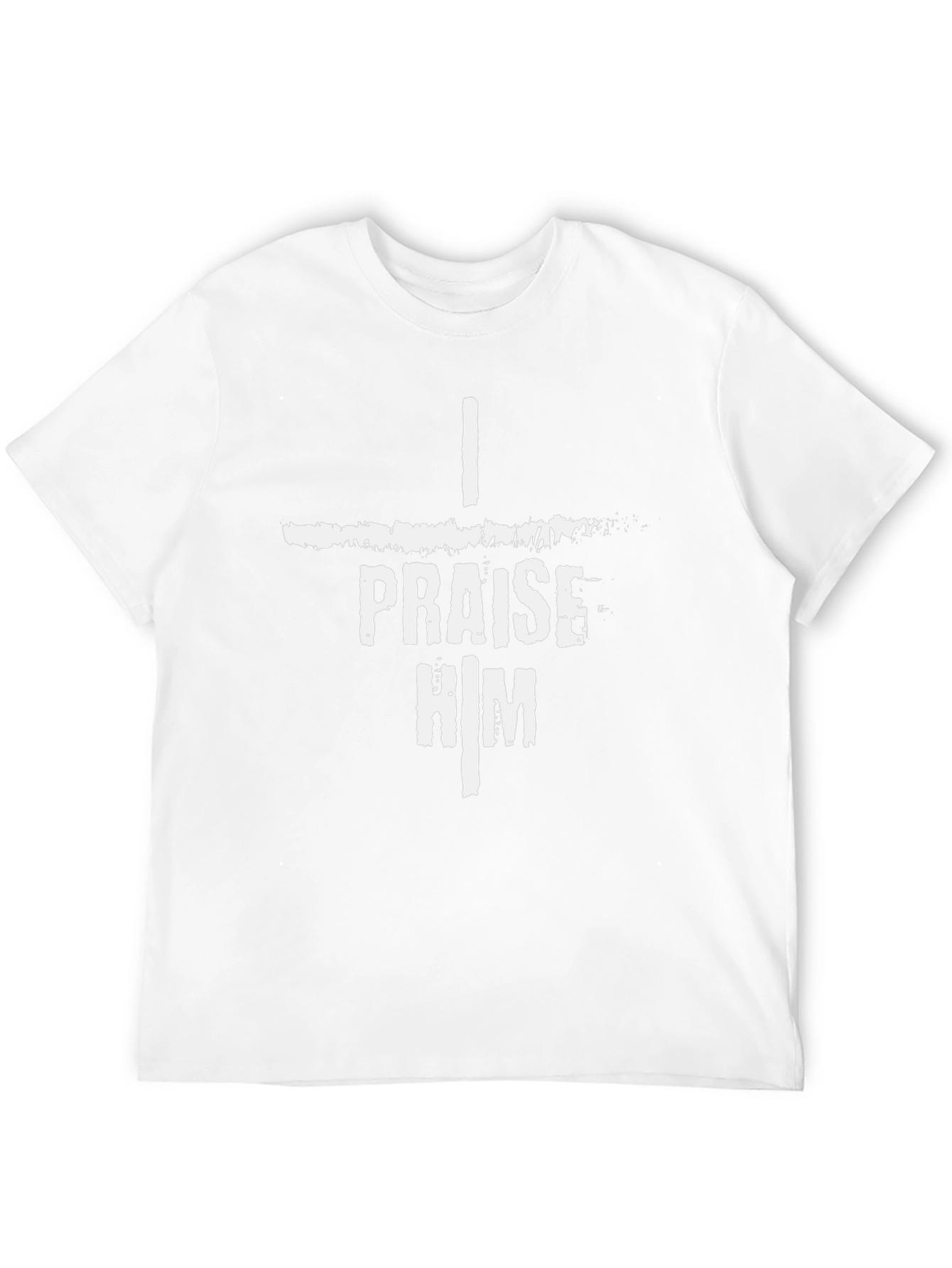 I Praise Him Black T-Shirt