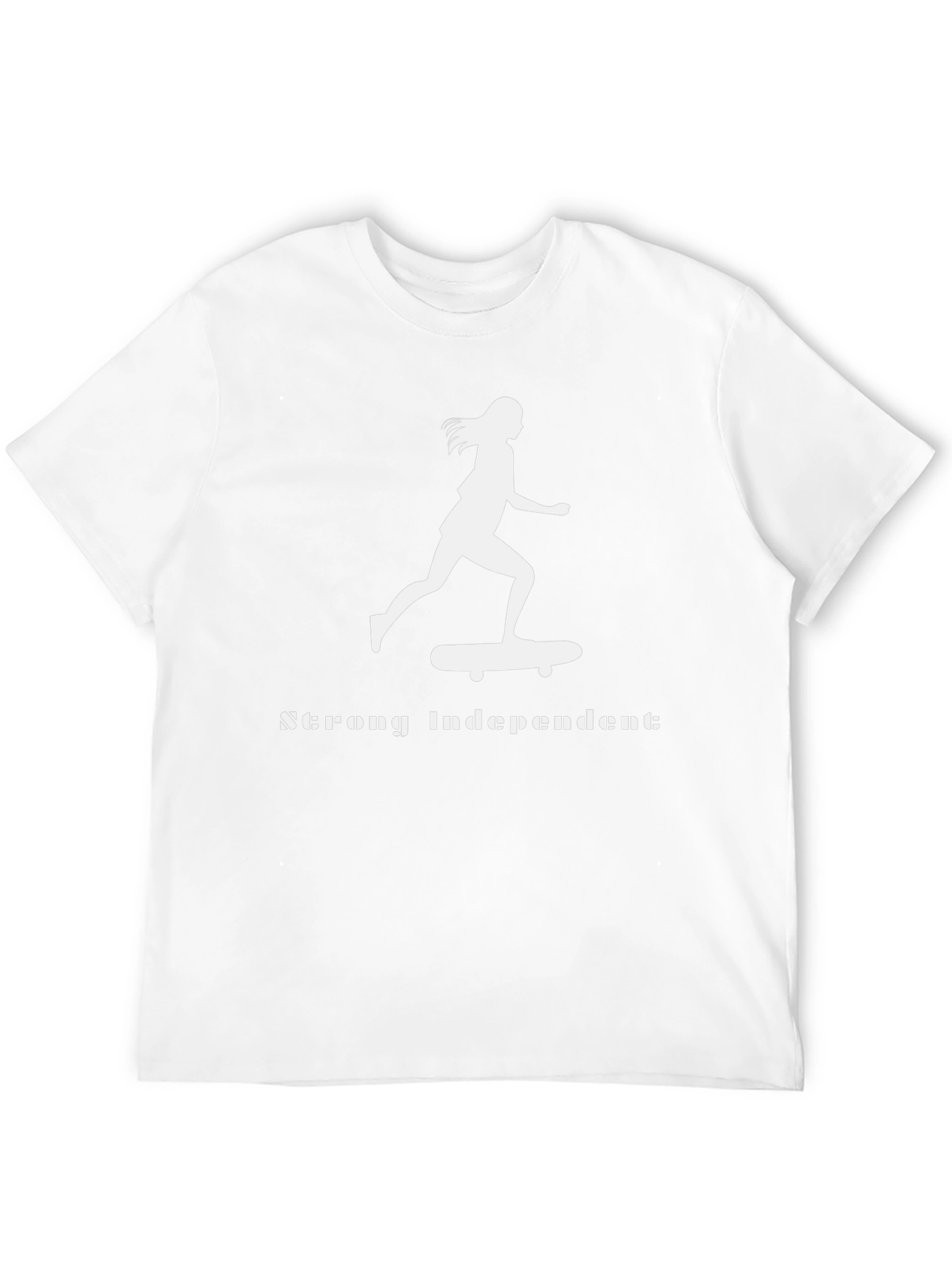 Strong Independent Skateboarder Graphic Tee