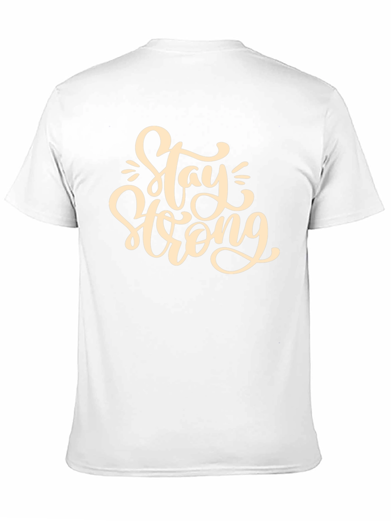 Stay Strong Graphic T-Shirt - Black