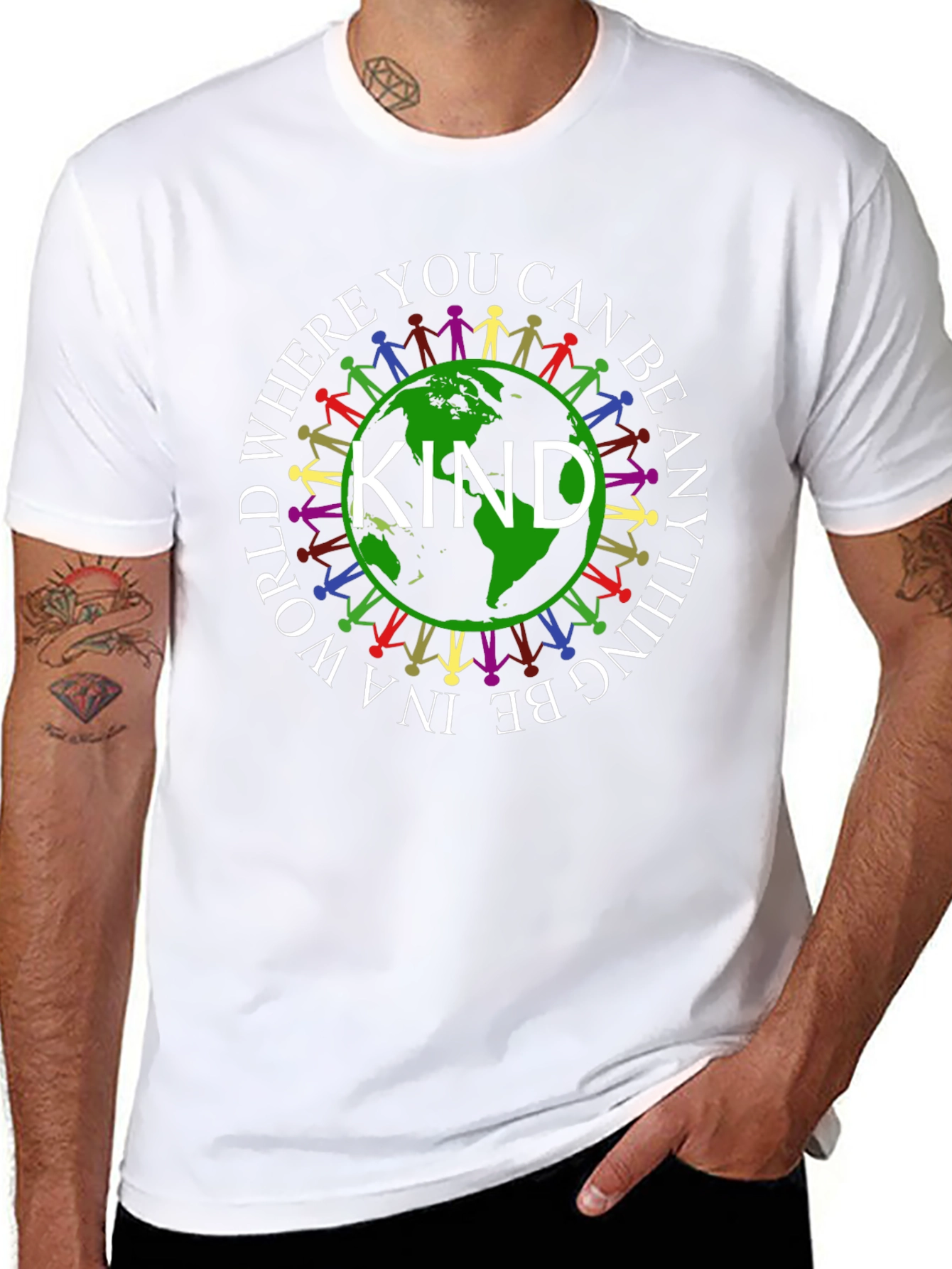 Kindness World Graphic Tee