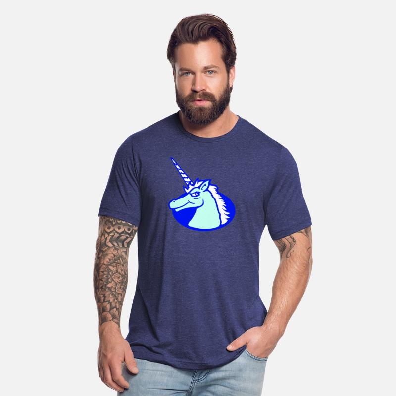 Unicorn Floor Hole Funny Cool Guy Comic Cartoon