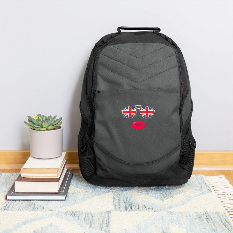 United Kingdom UK Flag Sunglasses Lips