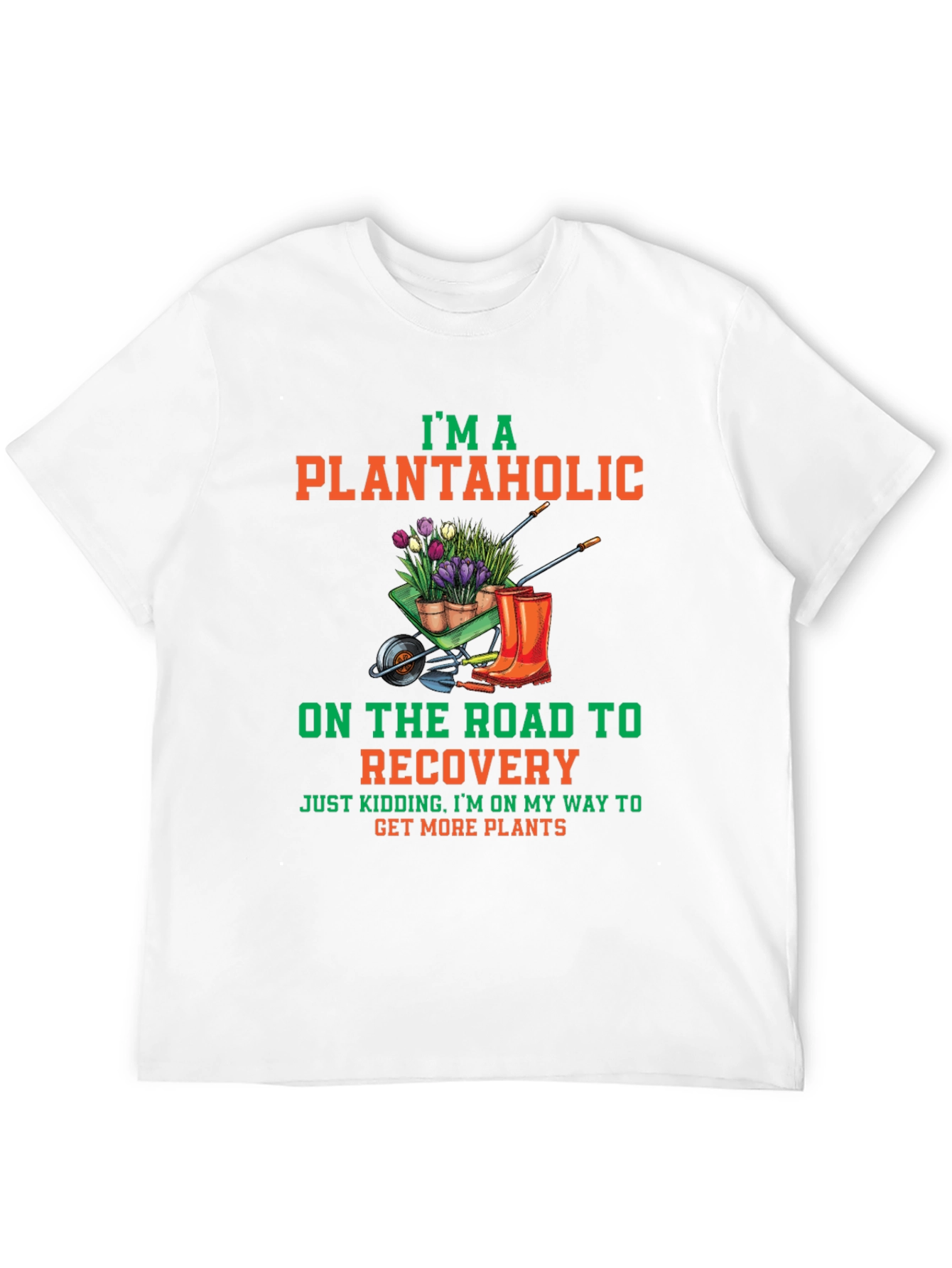 Plantaholic T-Shirt: Gardening Lovers Tee