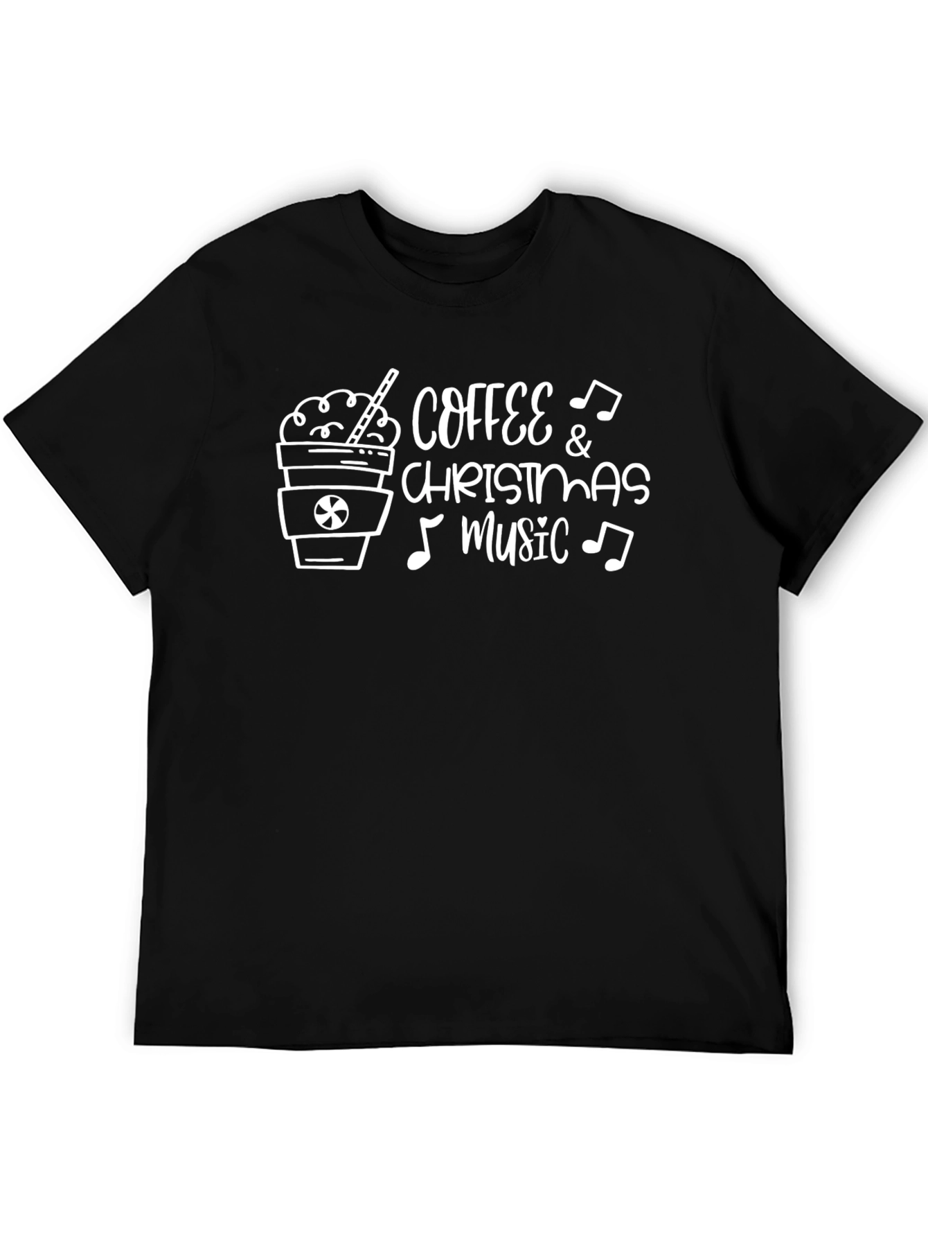 Coffee & Christmas Music T-Shirt
