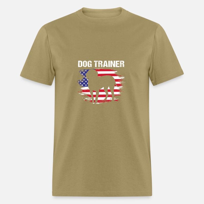 US Flag Pet Training Dog Trainer Patriotic Dog