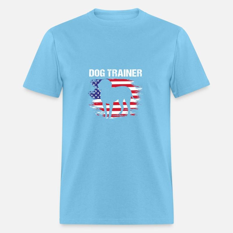 US Flag Pet Training Dog Trainer Patriotic Dog
