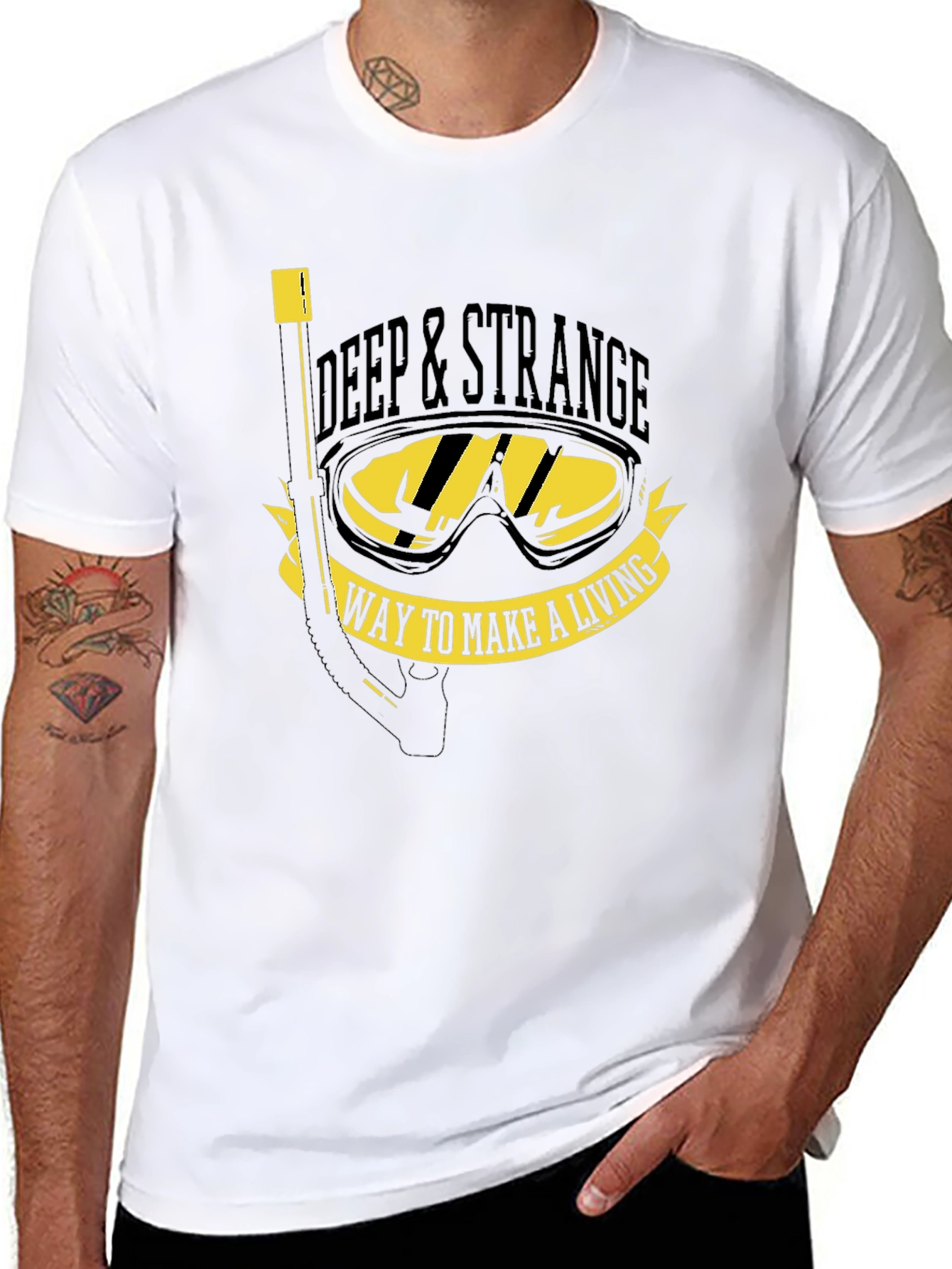 Deep & Strange T-Shirt - Divers Life Tee