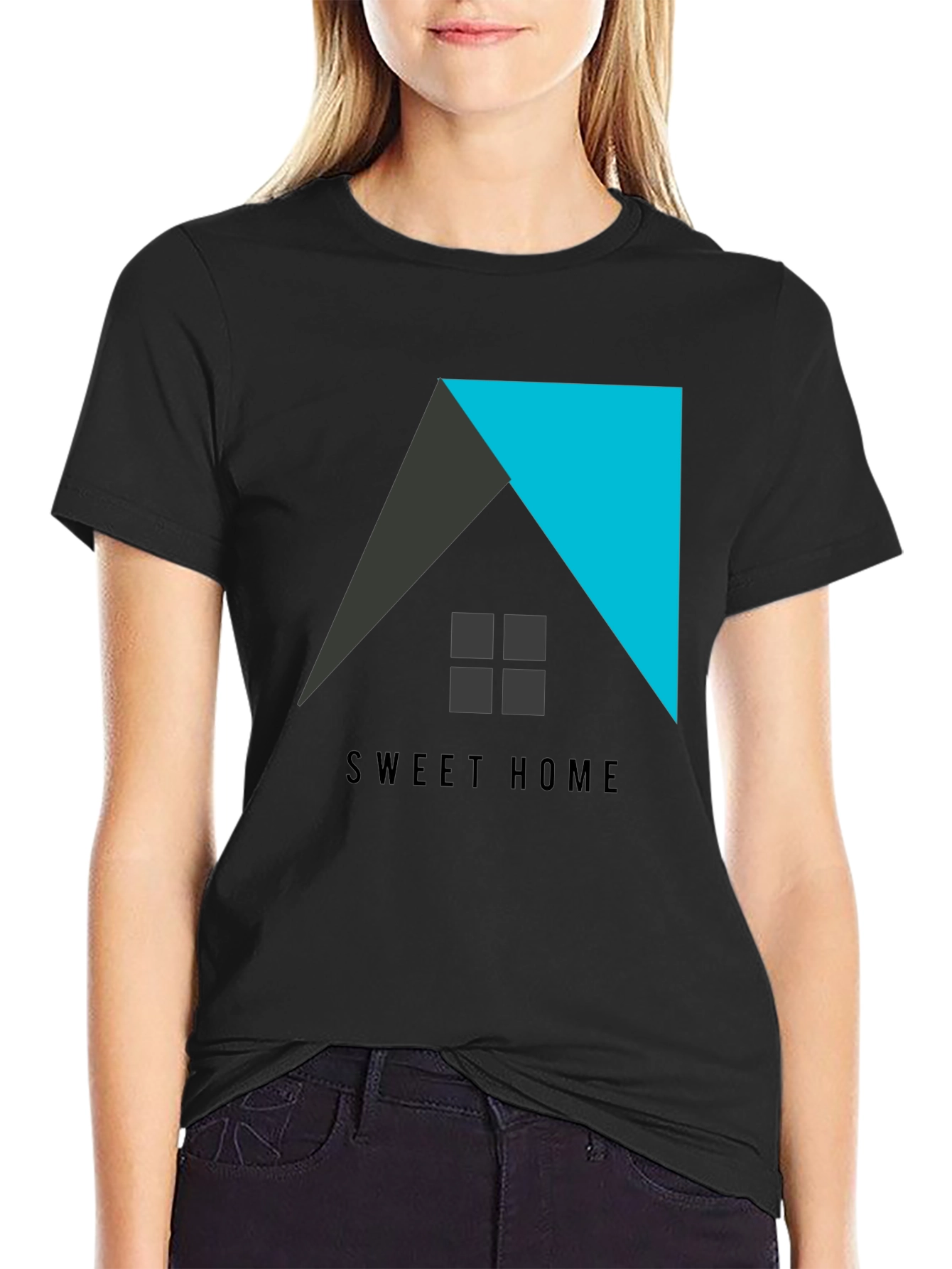 Sweet Home Graphic Tee - Modern Design