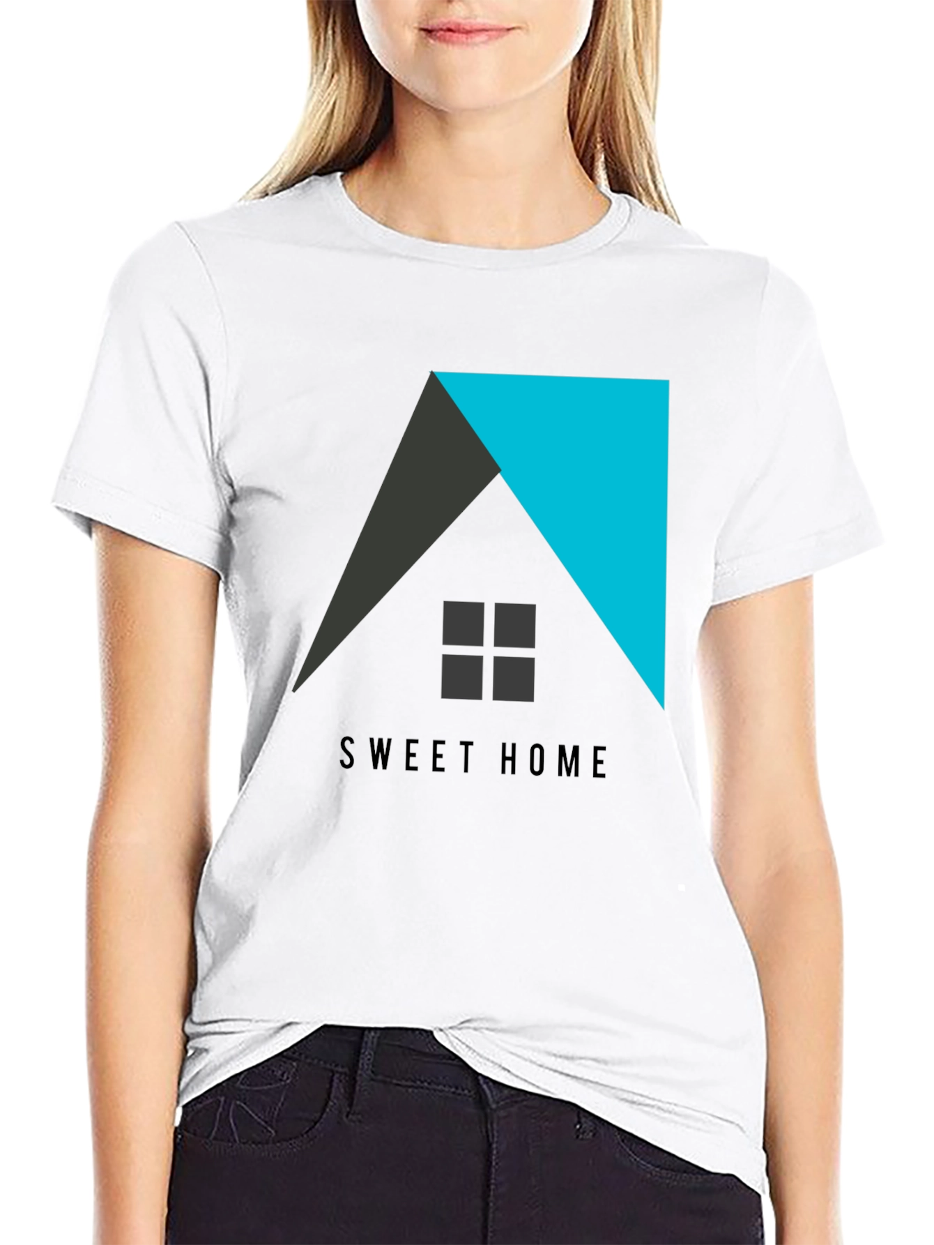 Sweet Home Graphic Tee - Modern Design