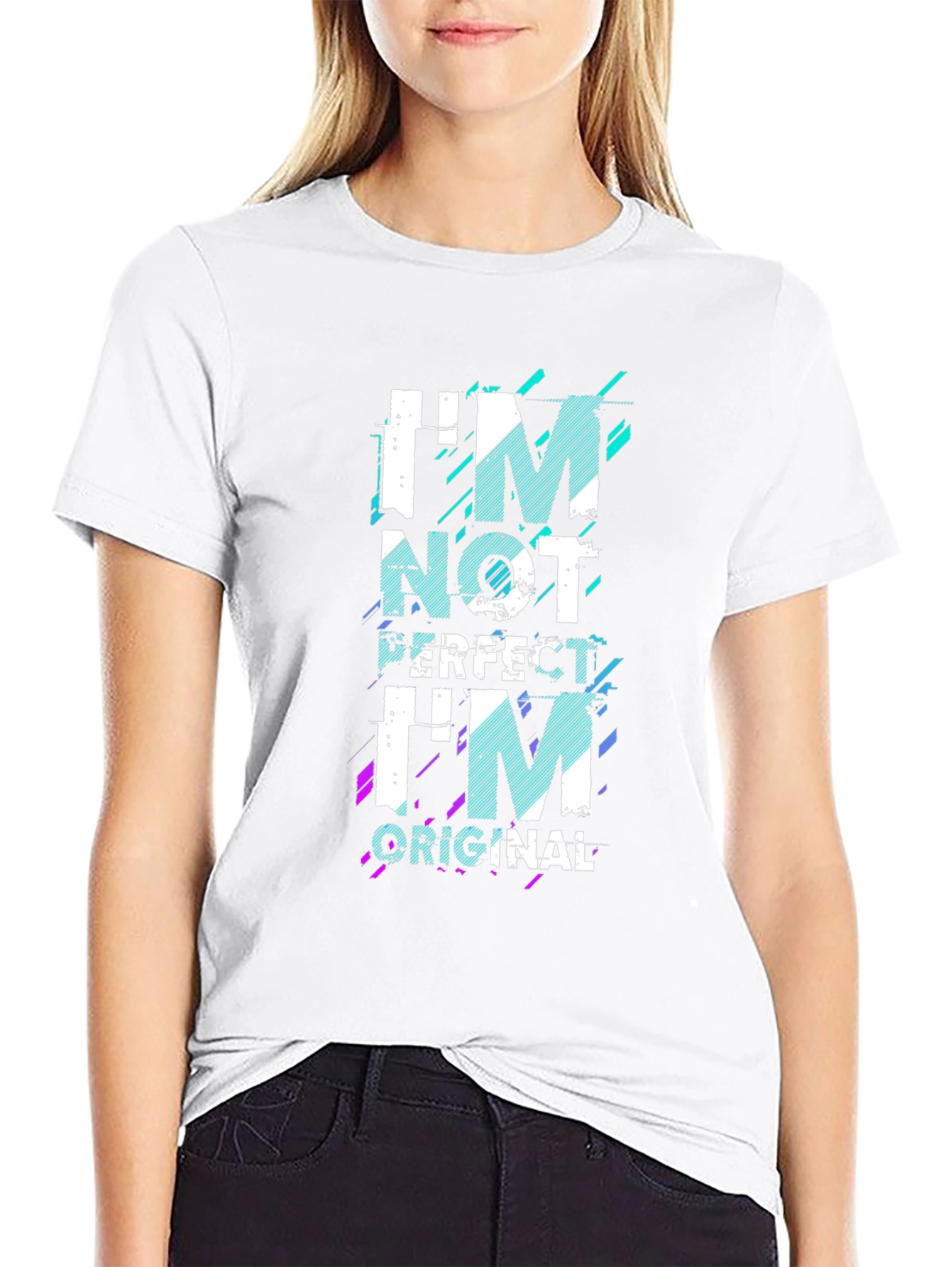 Im Not Perfect Im Original Graphic T-Shirt