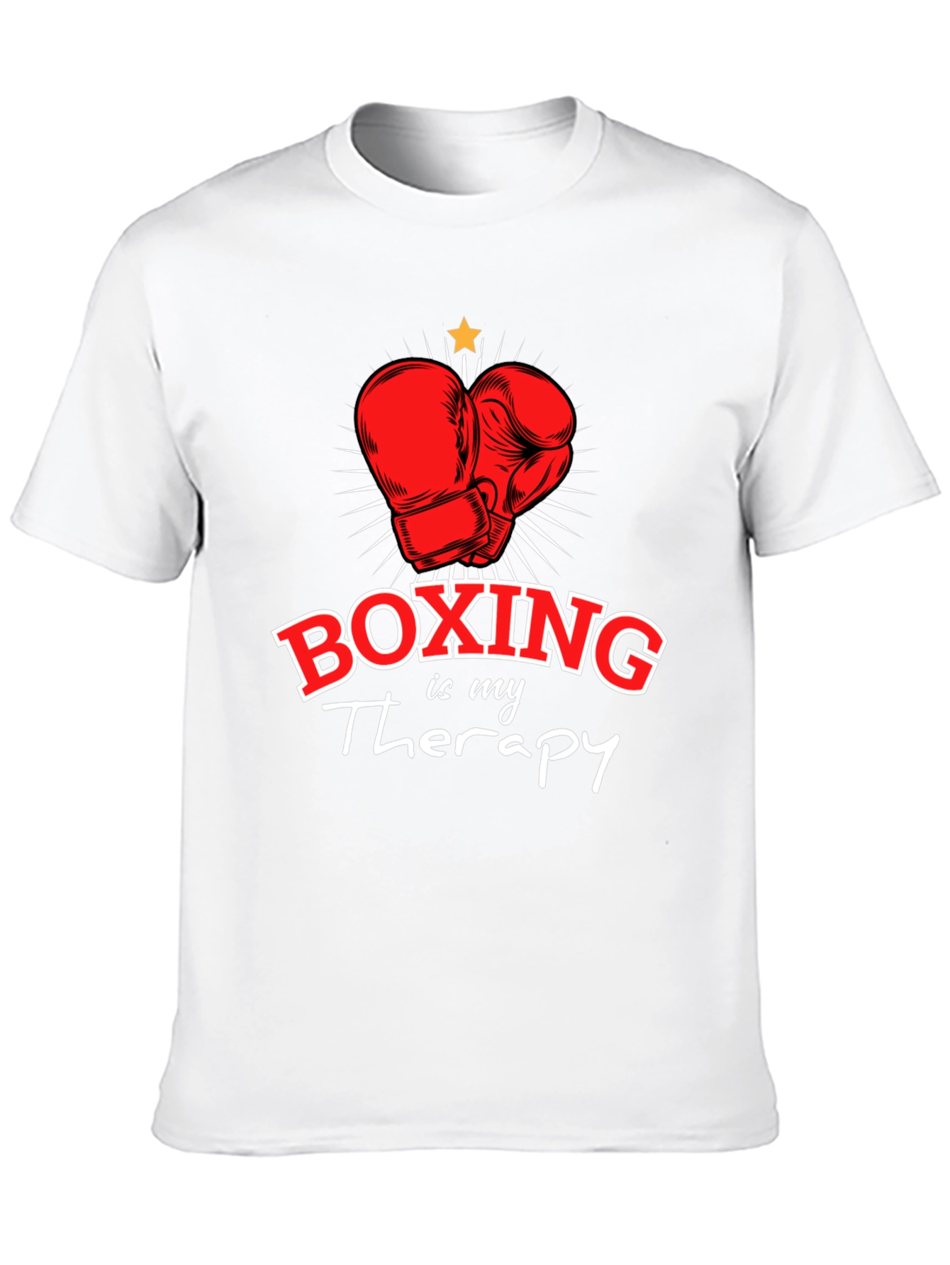 Boxing is My Therapy Graphic T-Shirt