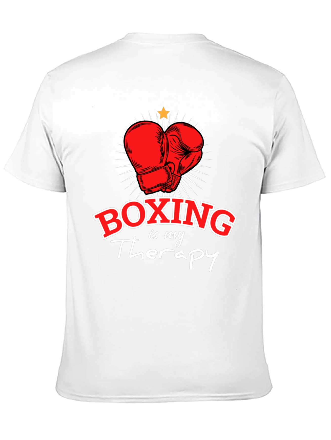 Boxing is My Therapy Graphic T-Shirt