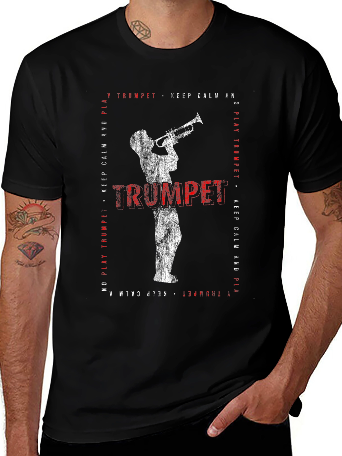 Keep Calm and Play Trumpet T-Shirt