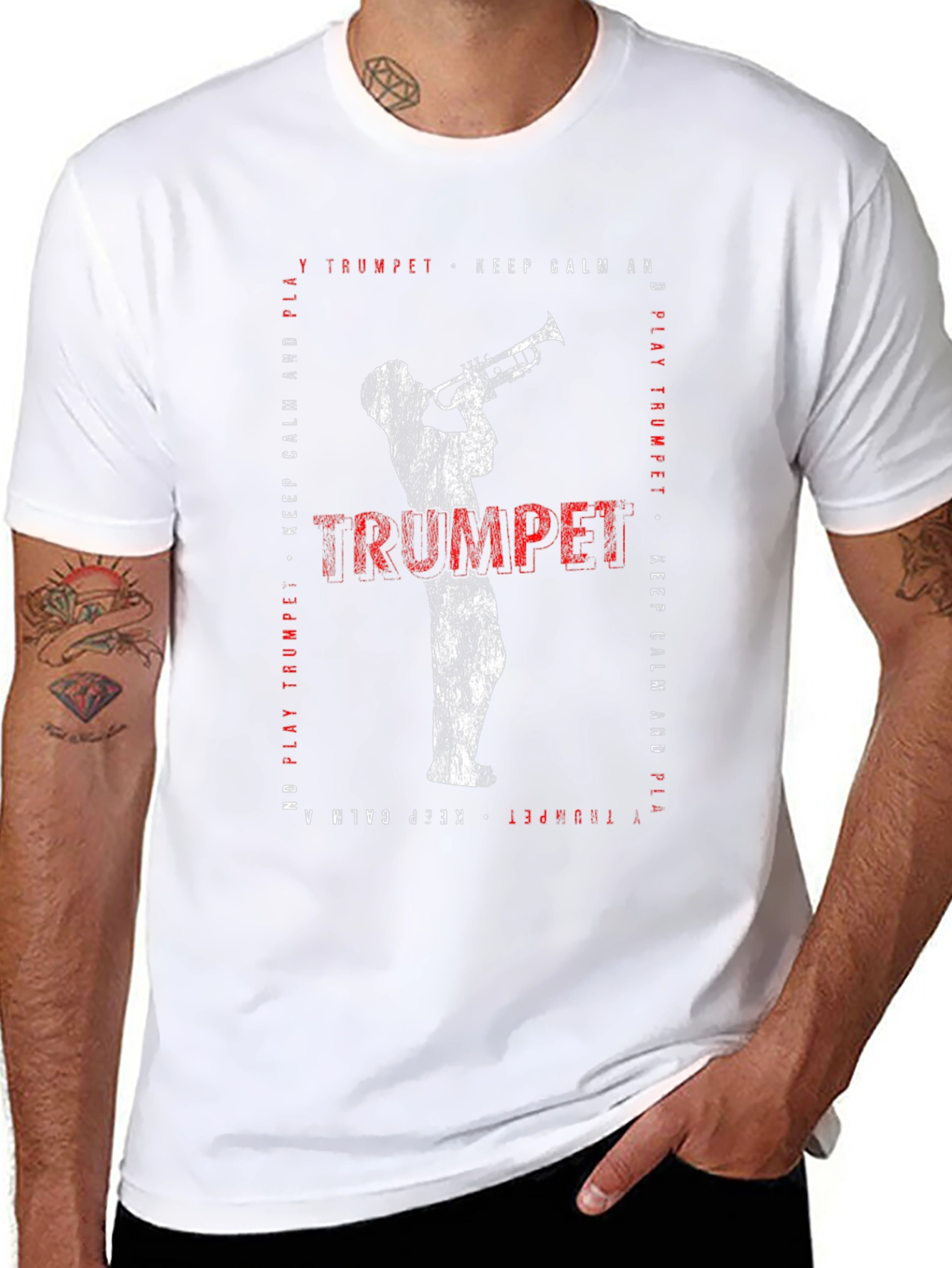 Keep Calm and Play Trumpet T-Shirt