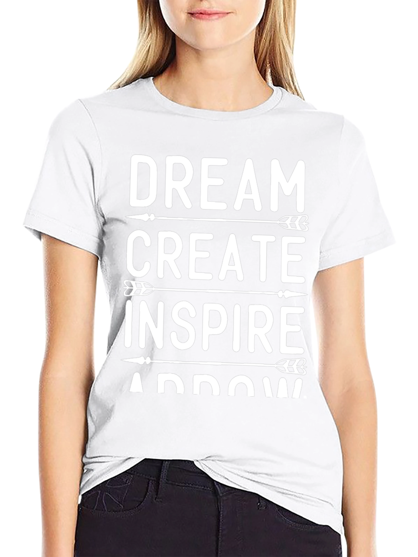 Dream Create Inspire Arrow Graphic Tee