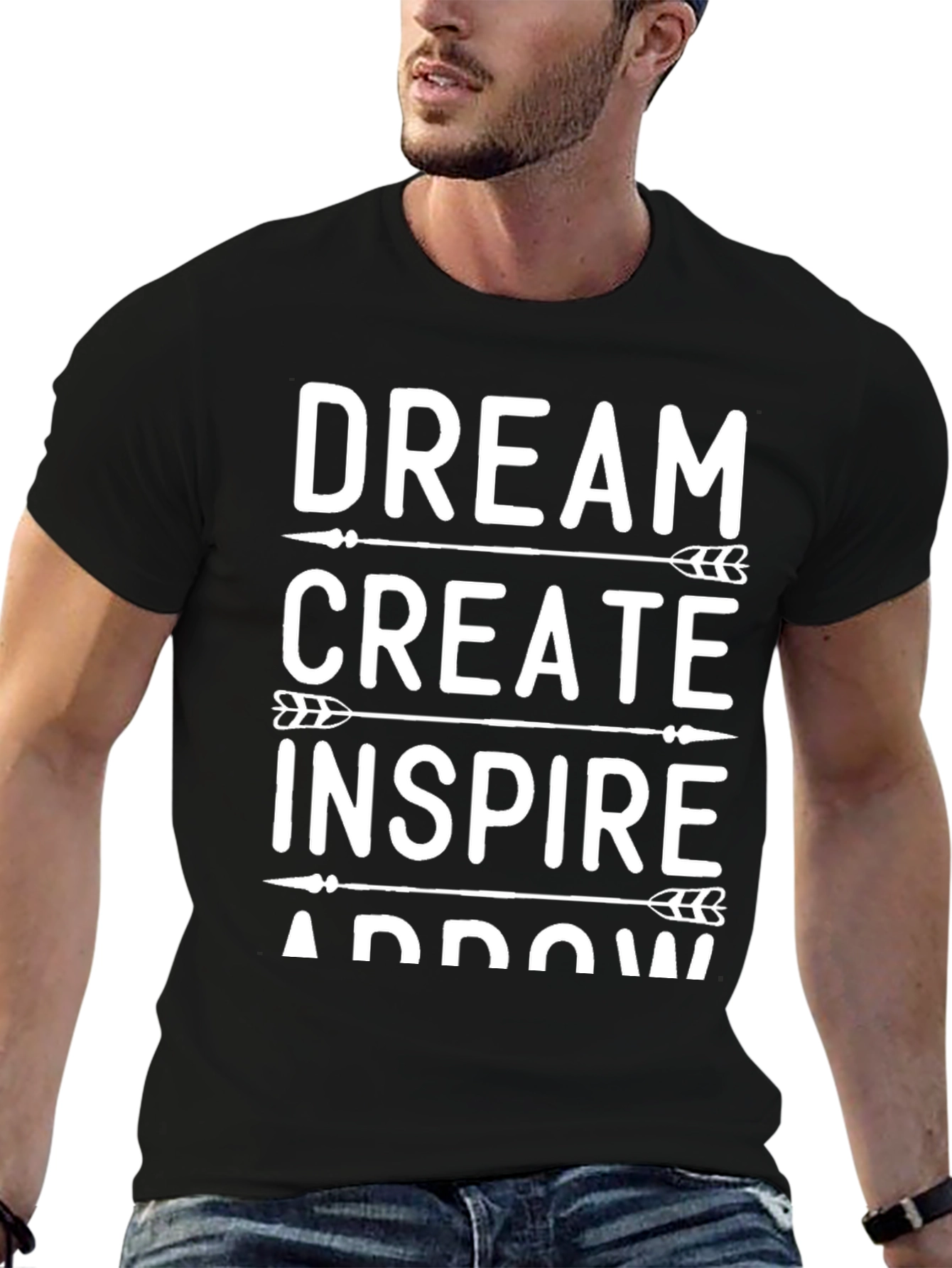 Dream Create Inspire Arrow Graphic Tee
