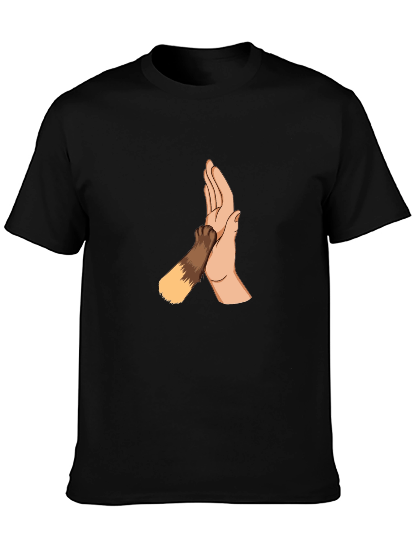 High Five Dog Paw Graphic Tee
