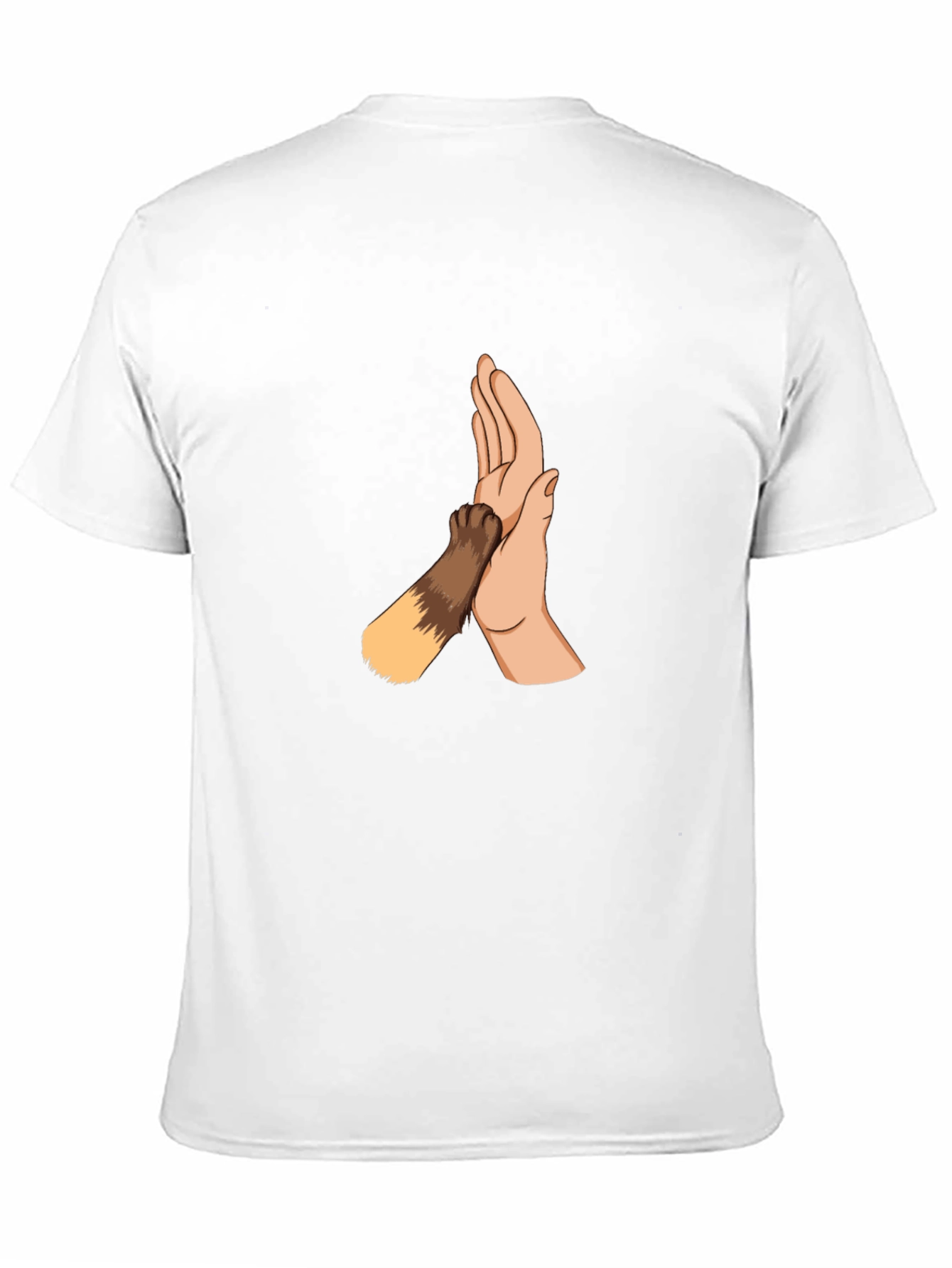 High Five Dog Paw Graphic Tee