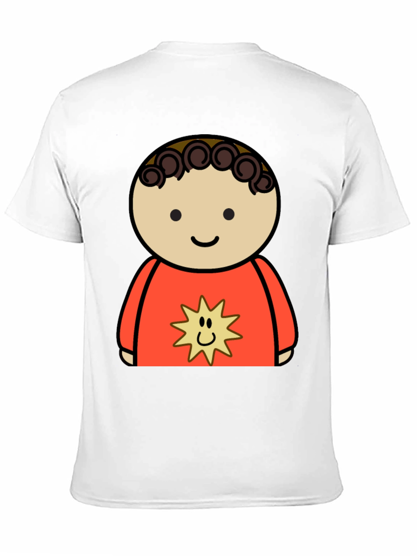 Cartoon Boy T-Shirt: Fun Graphic Tee