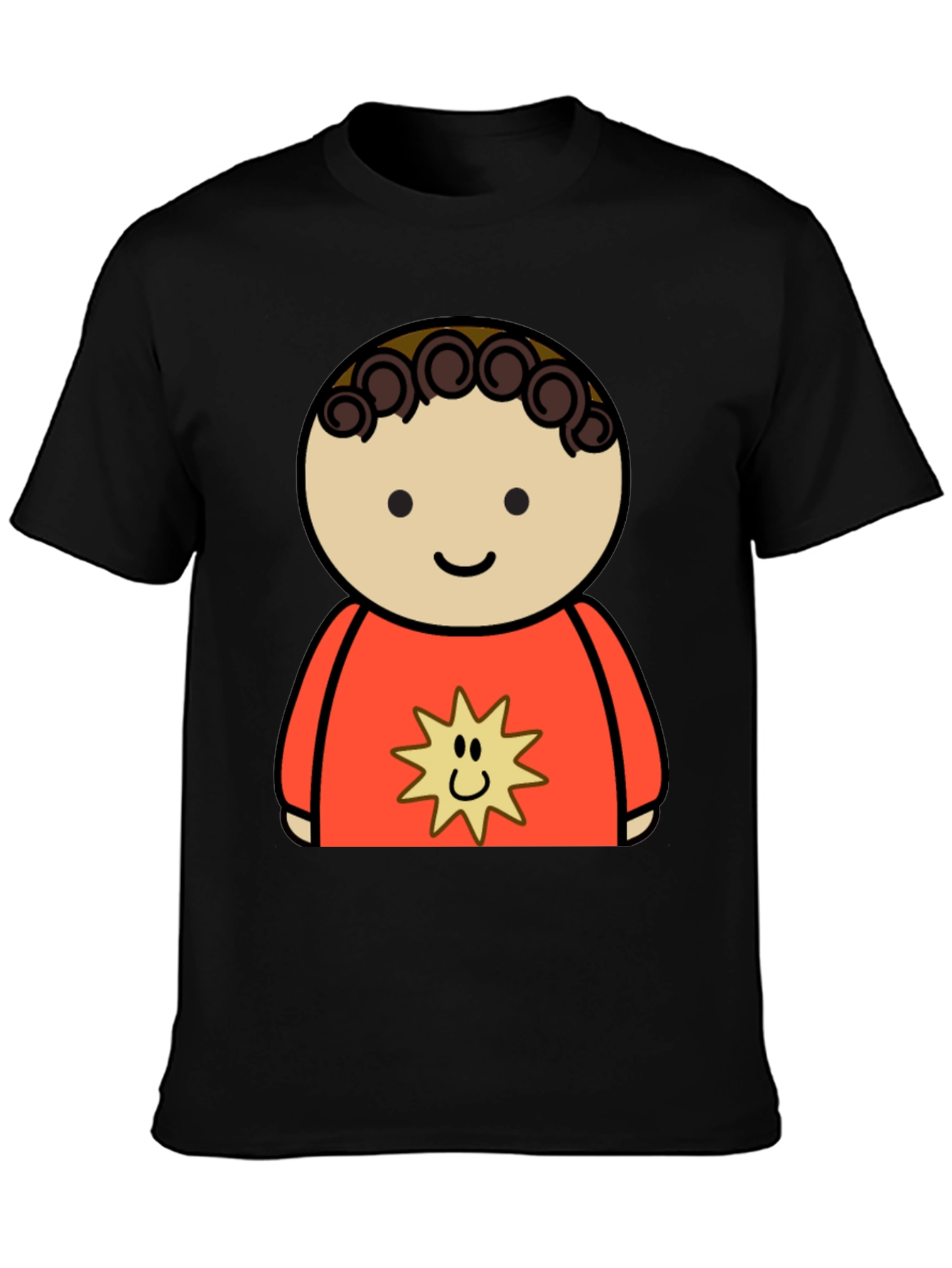 Cartoon Boy T-Shirt: Fun Graphic Tee