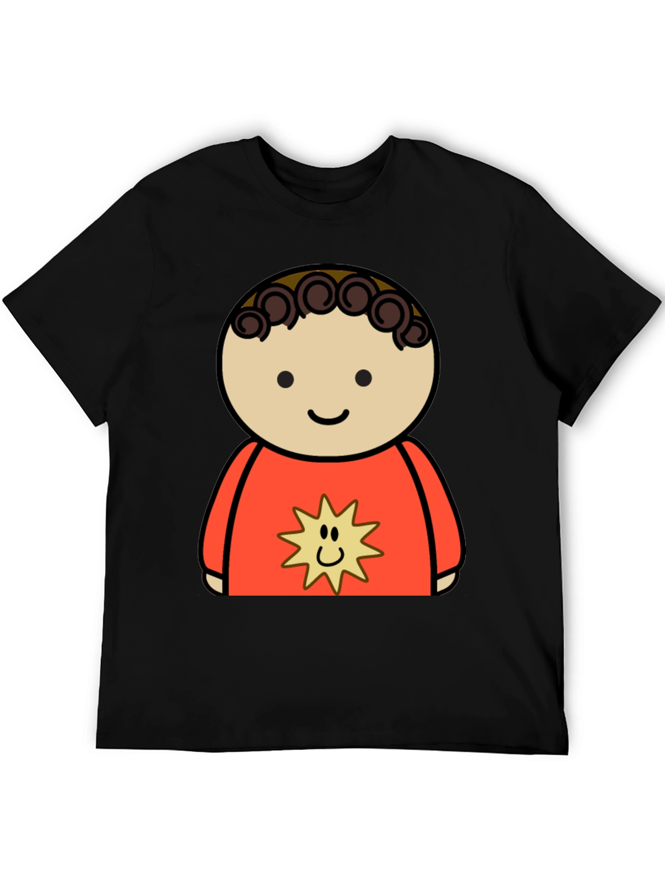 Cartoon Boy T-Shirt: Fun Graphic Tee