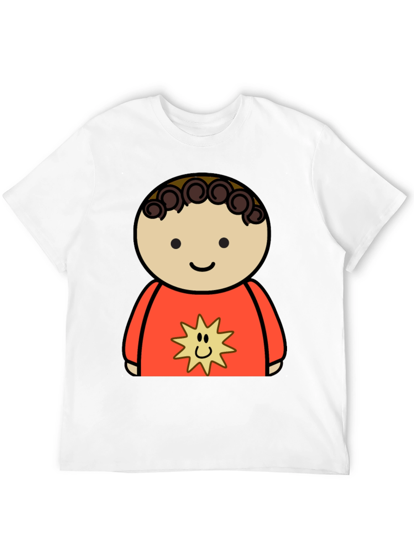 Cartoon Boy T-Shirt: Fun Graphic Tee