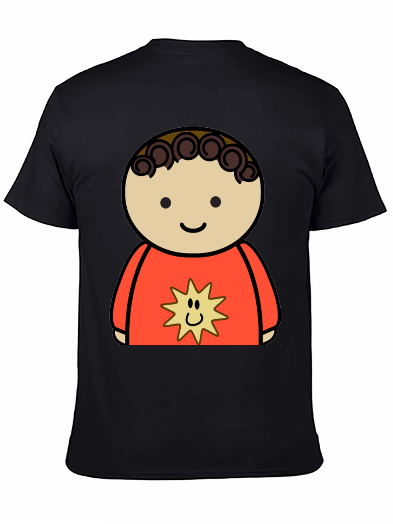 Cartoon Boy T-Shirt: Fun Graphic Tee