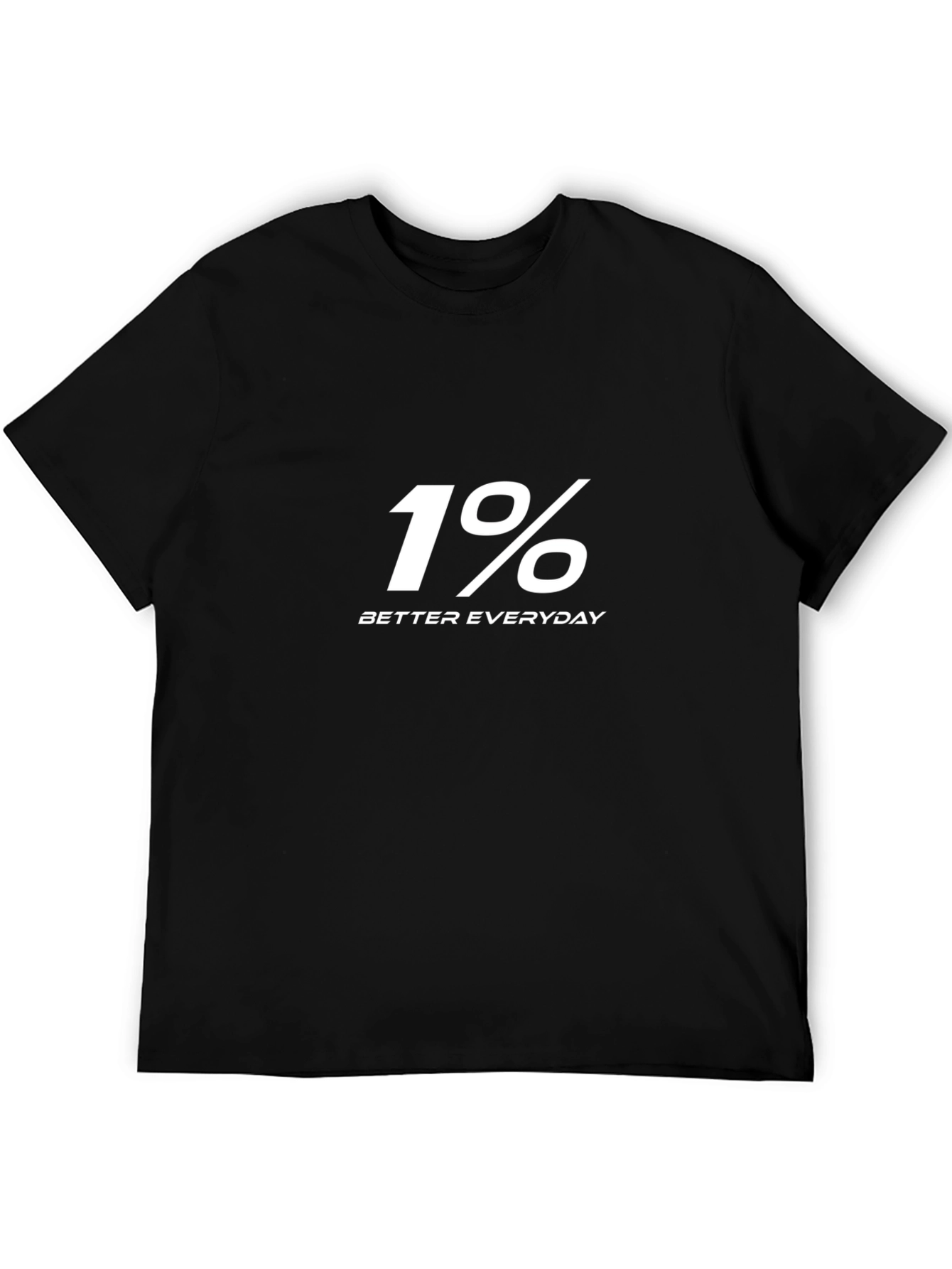1% Better Everyday T-Shirt - Black