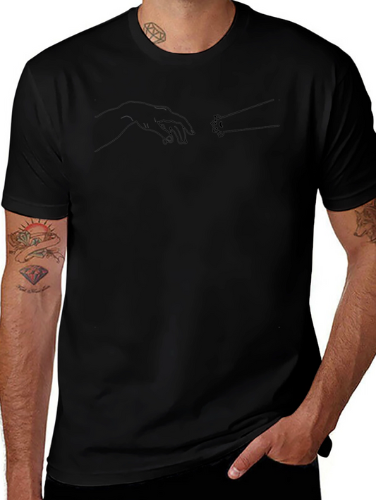 Creation of Cat Michelangelo Style T-Shirt
