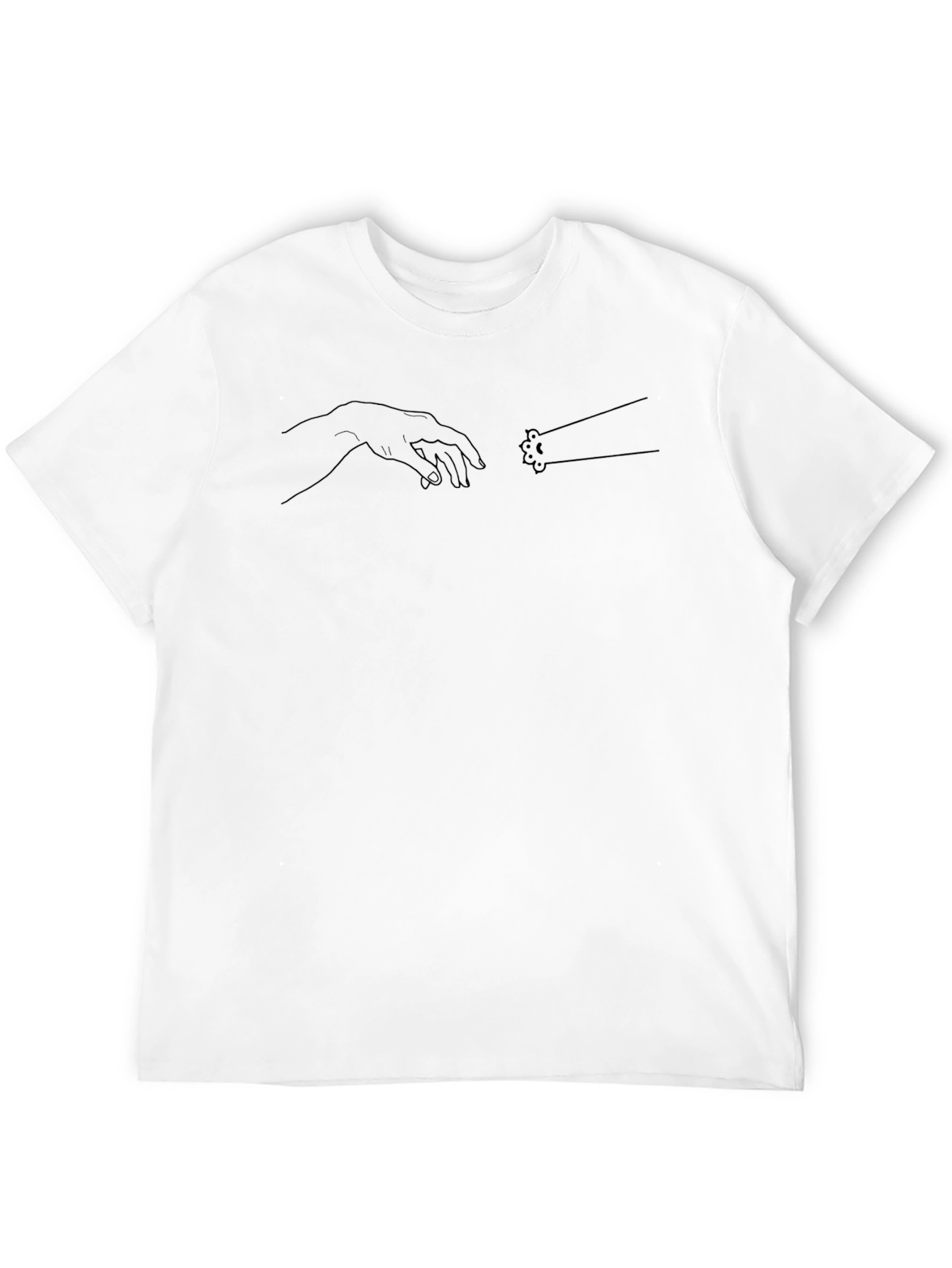 Creation of Cat Michelangelo Style T-Shirt