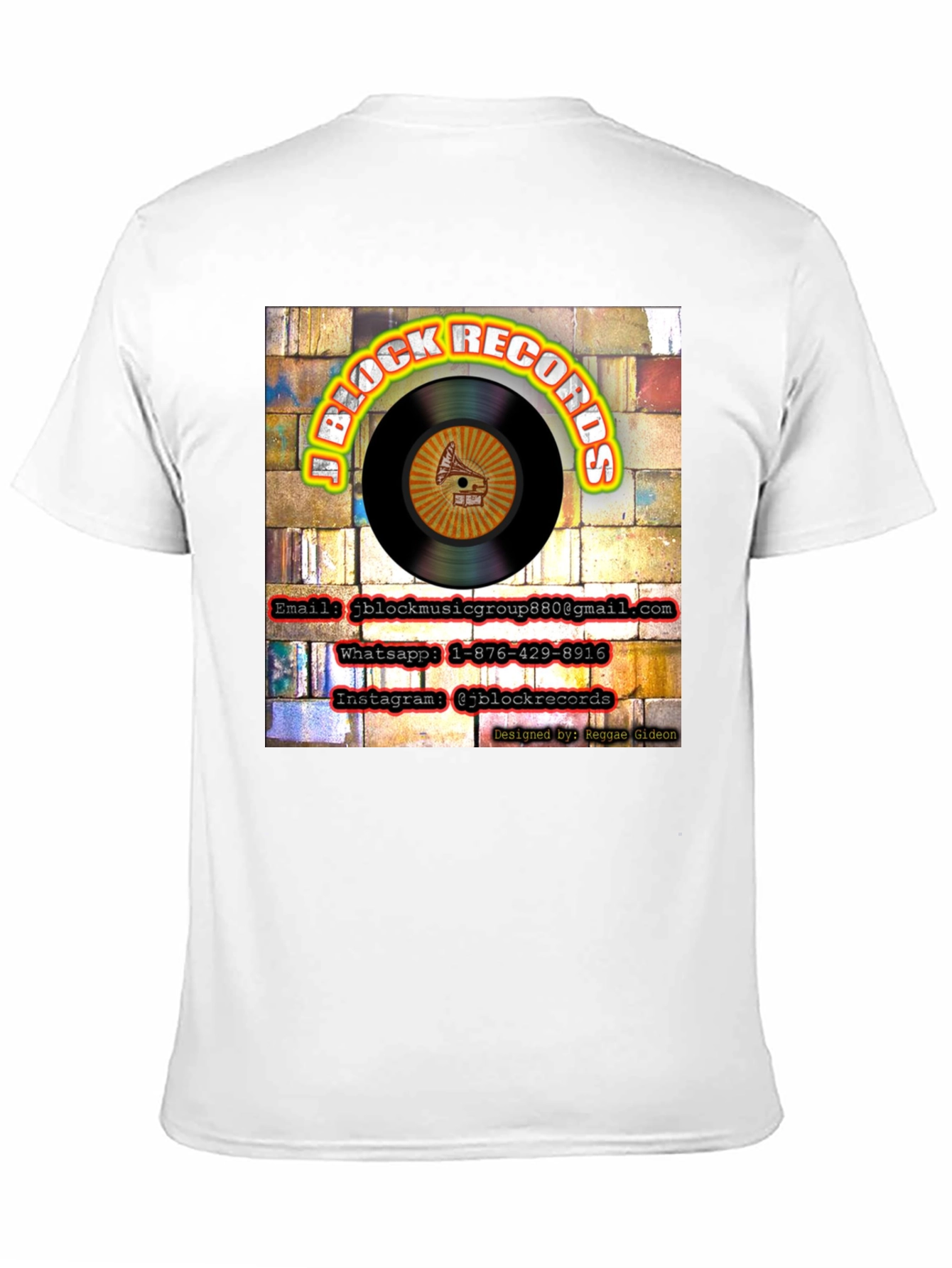 I Block Records Graphic T-Shirt