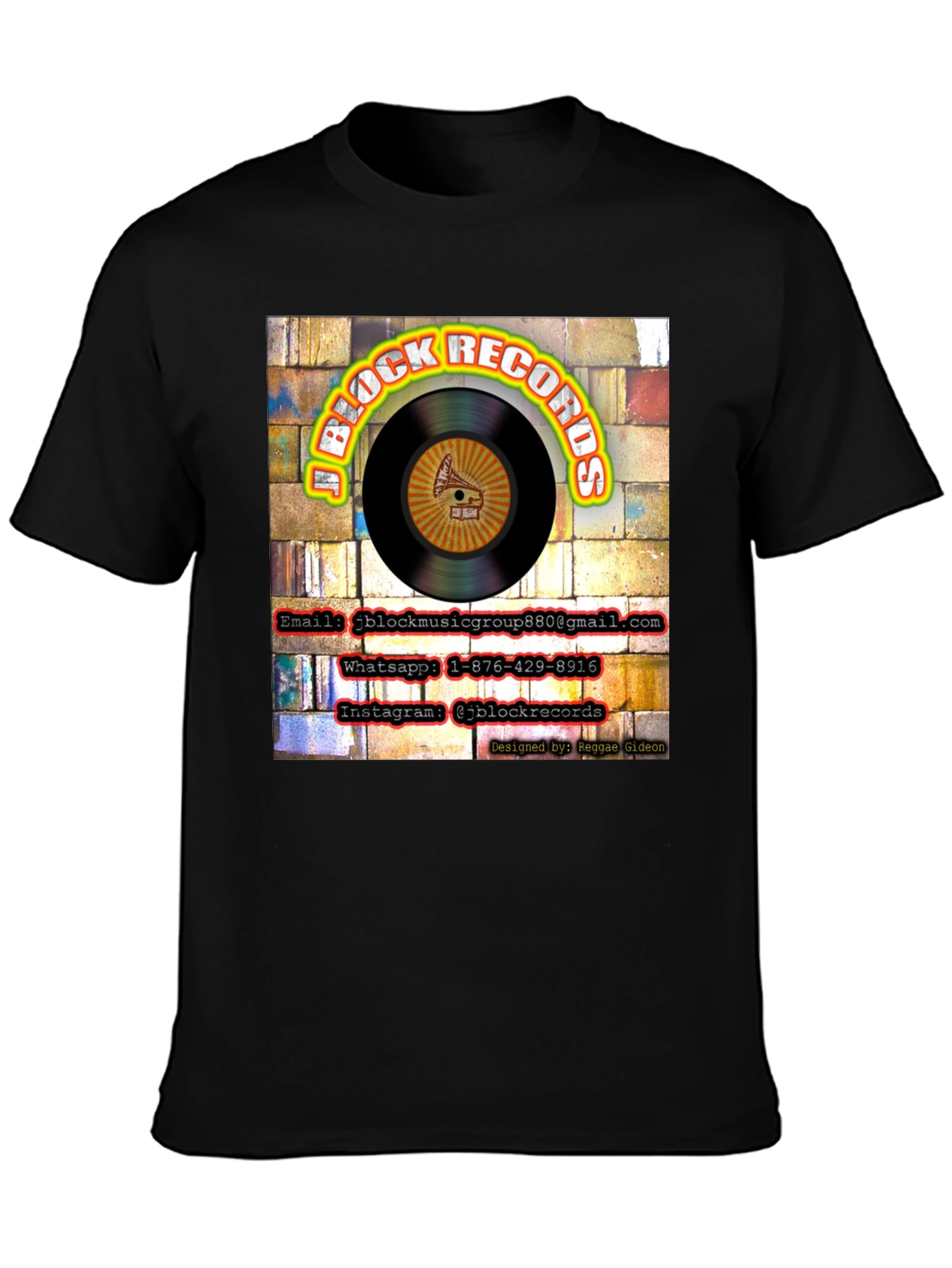 I Block Records Graphic T-Shirt
