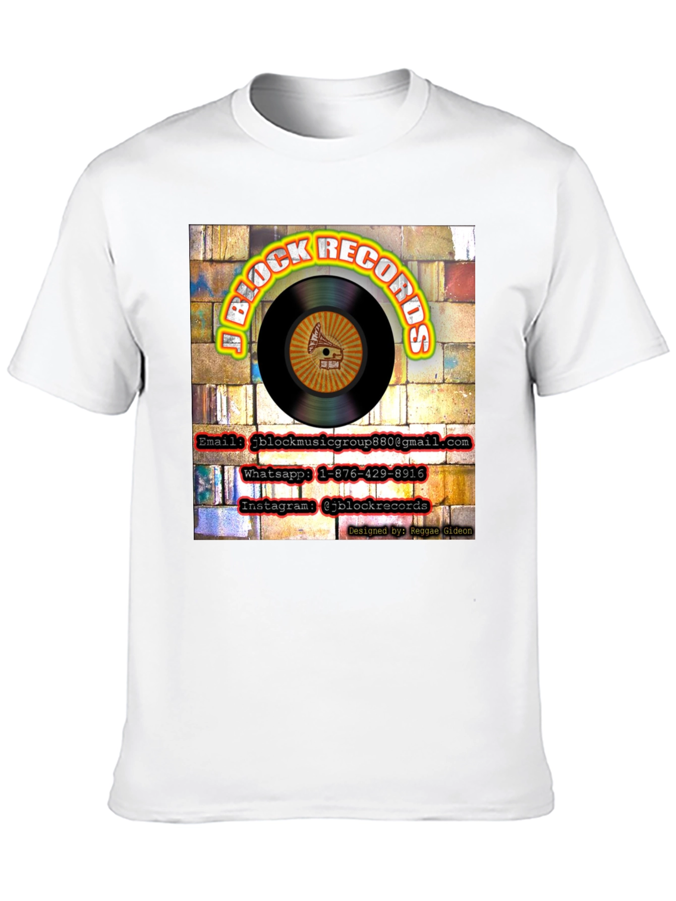 I Block Records Graphic T-Shirt