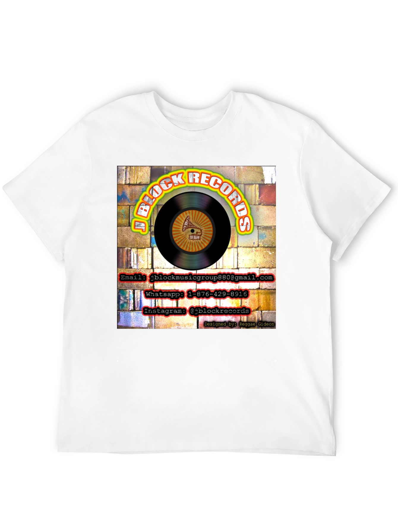 I Block Records Graphic T-Shirt