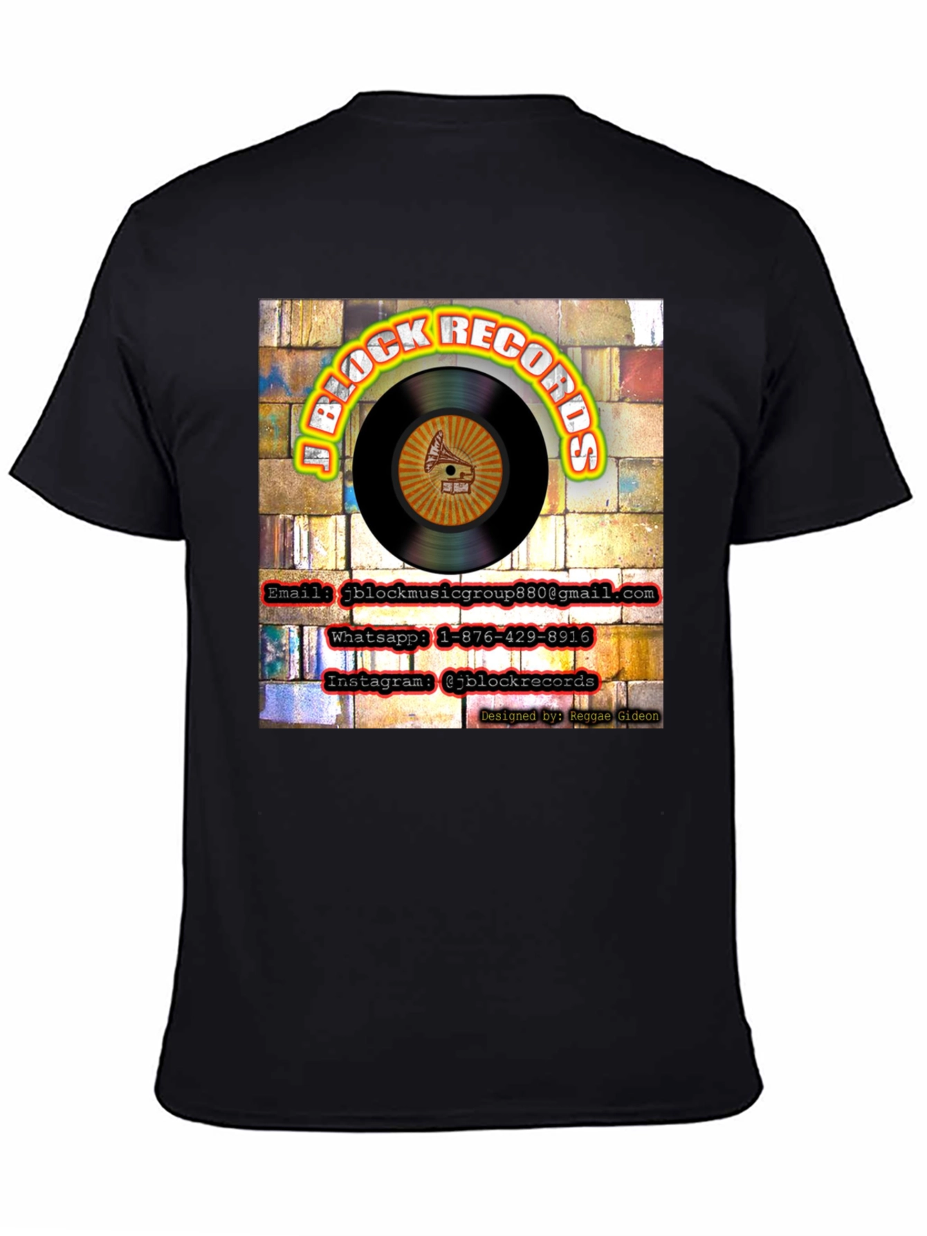 I Block Records Graphic T-Shirt
