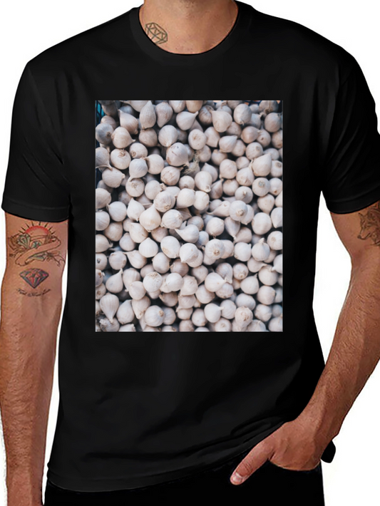 Garlic Cloves Pattern T-Shirt