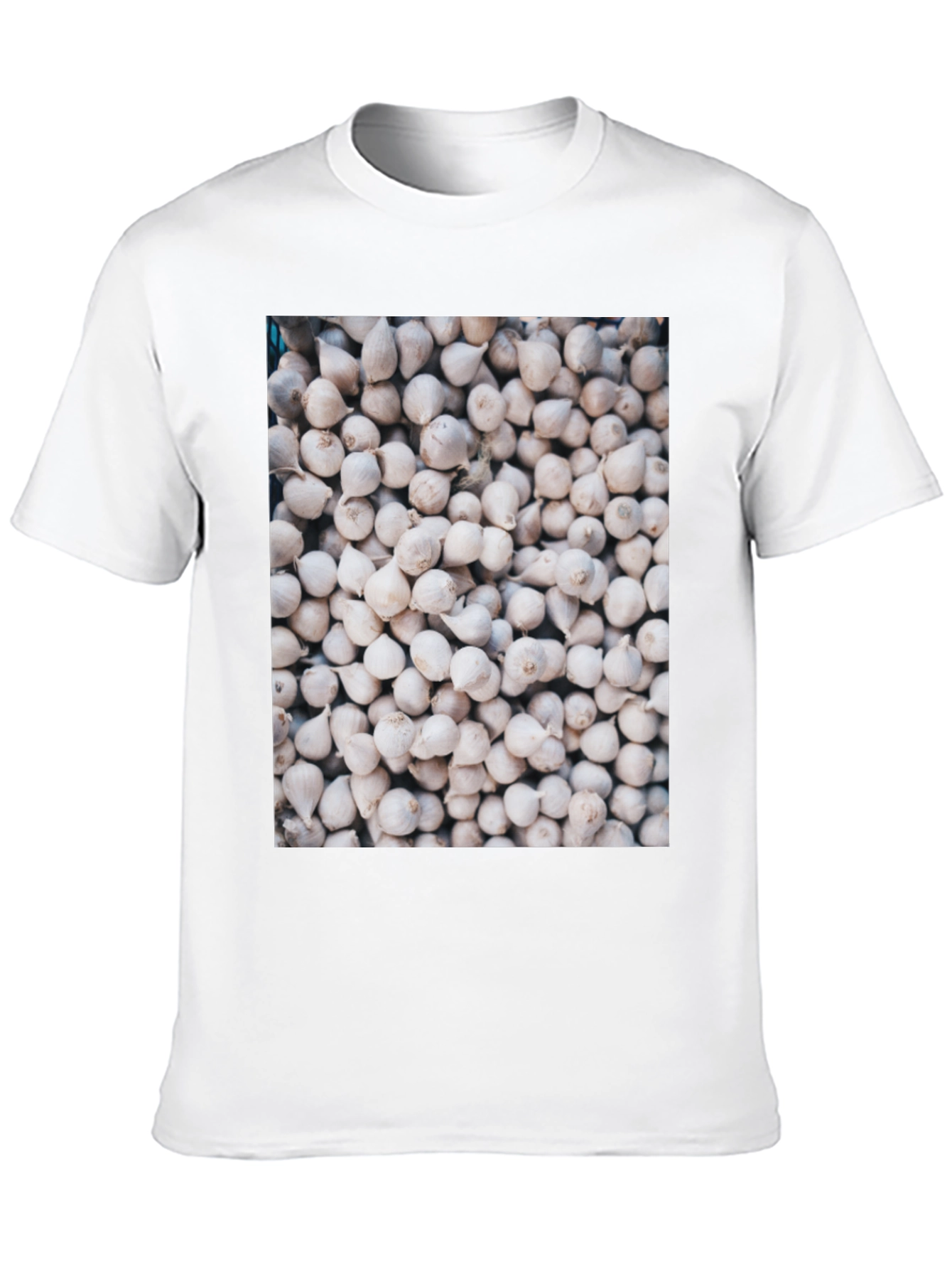 Garlic Cloves Pattern T-Shirt