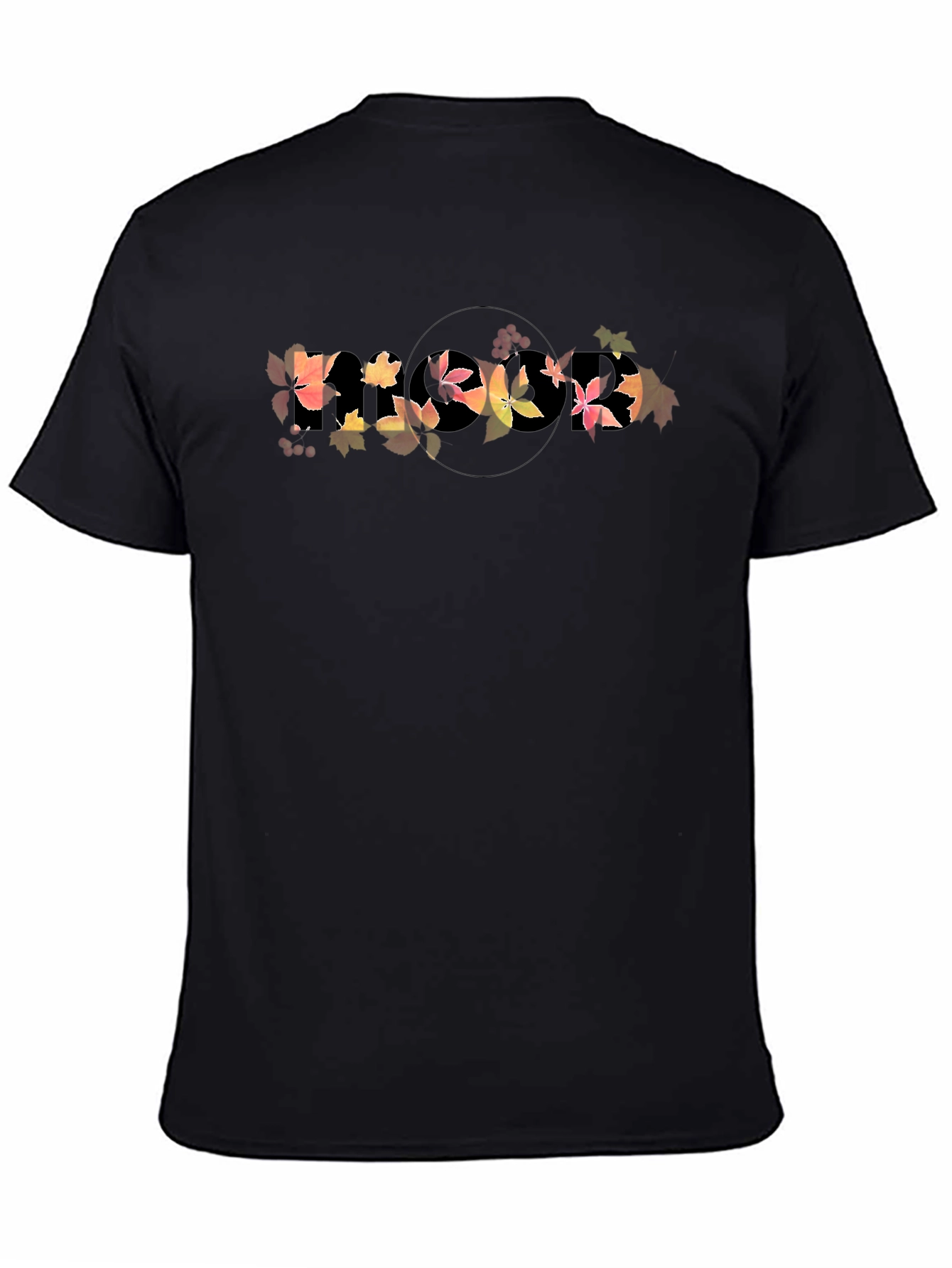 Fall Vibes Graphic Tee - Mens Black T-Shirt