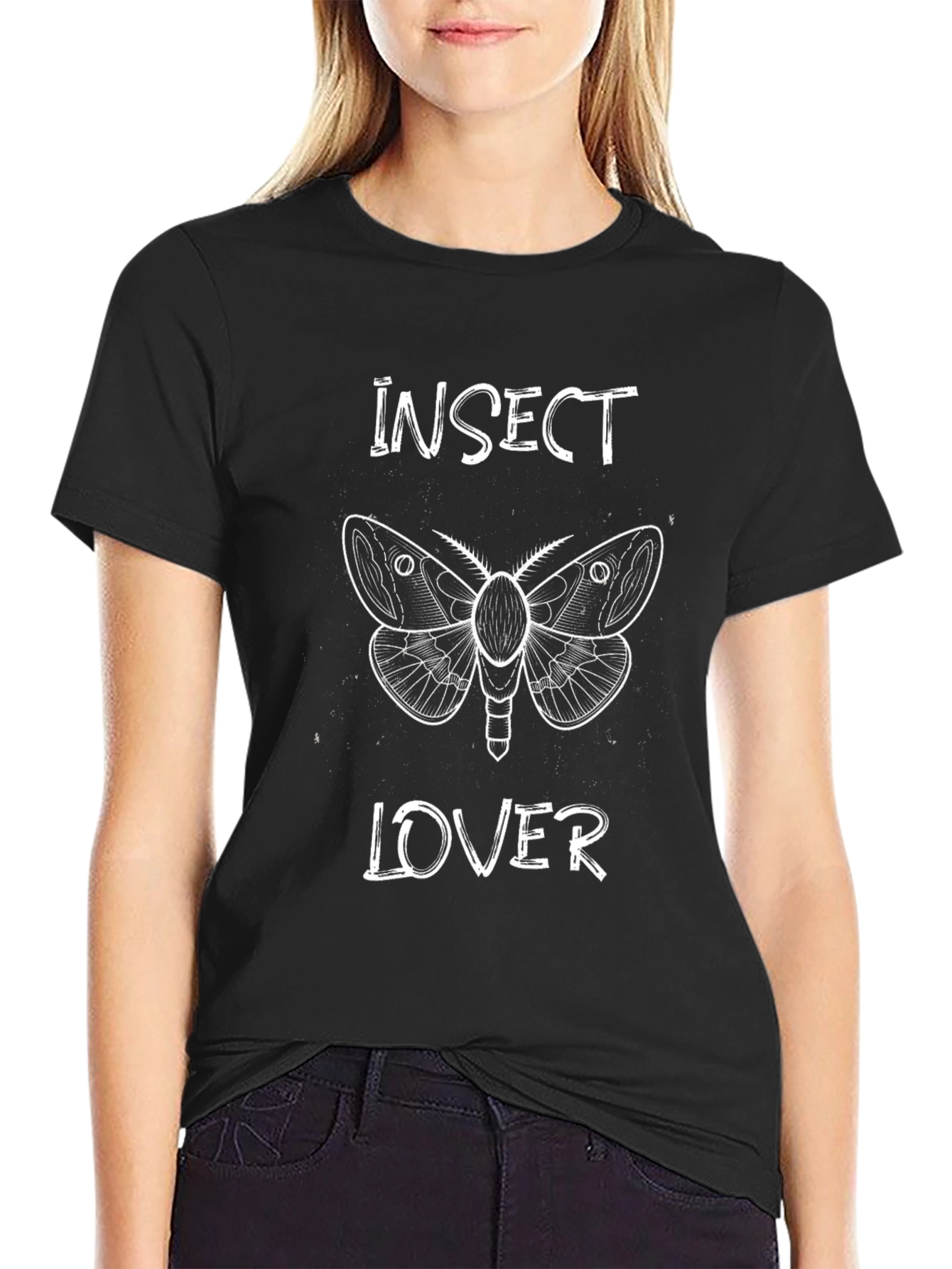 Insect Lover Moth Graphic T-Shirt